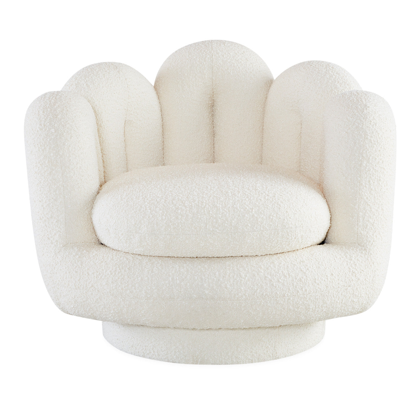 Serpentine Swivel Chair - 360 Degree Rotating Modern Accent Chair for Living Room, Office & Lounge - Ergonomic Design with Comfortable Cushioning