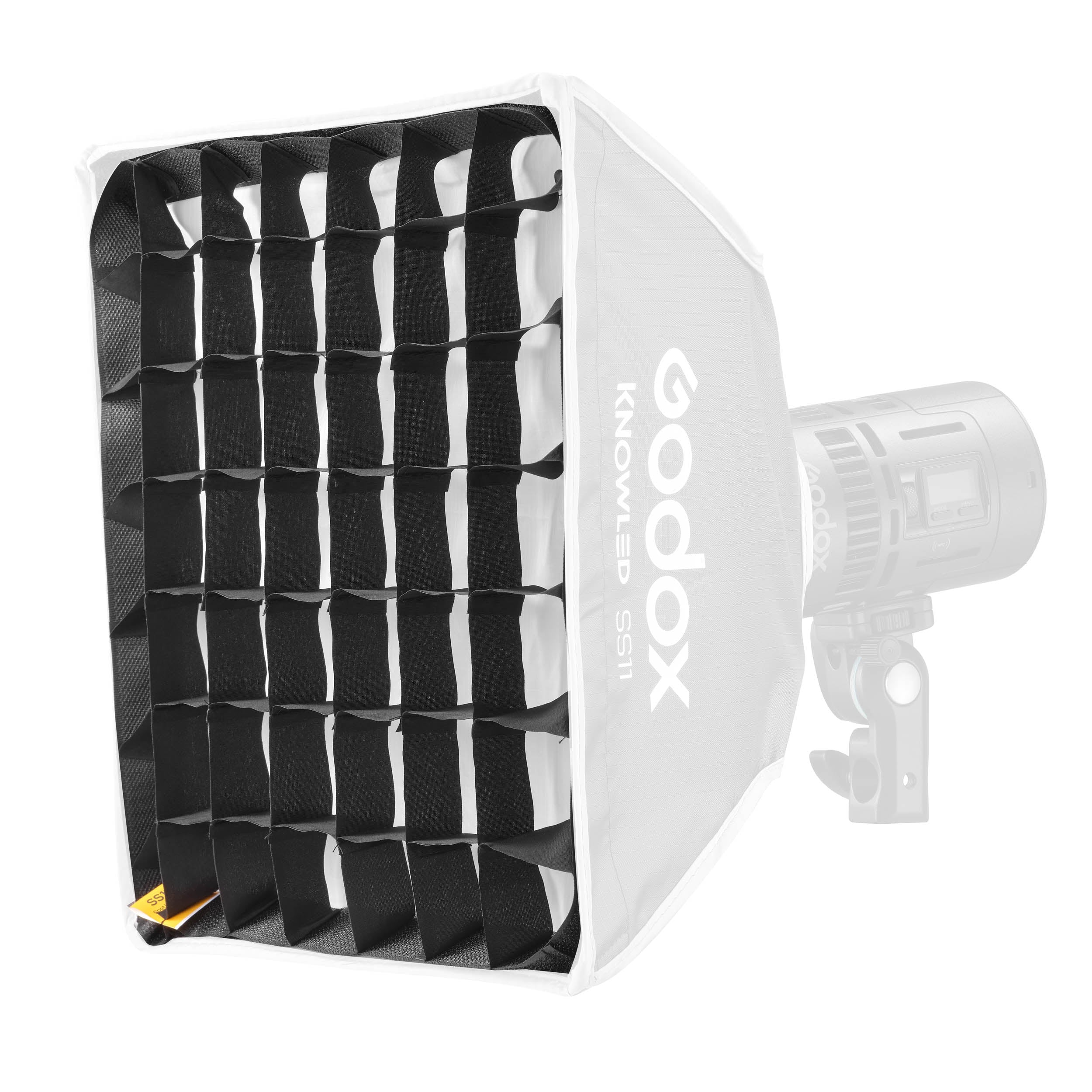 Honeycomb Grid for SS11 1'x1' Softbox - Compatible with MS60 Series - Light Control & Diffusion for Photography & Video Studio Lighting