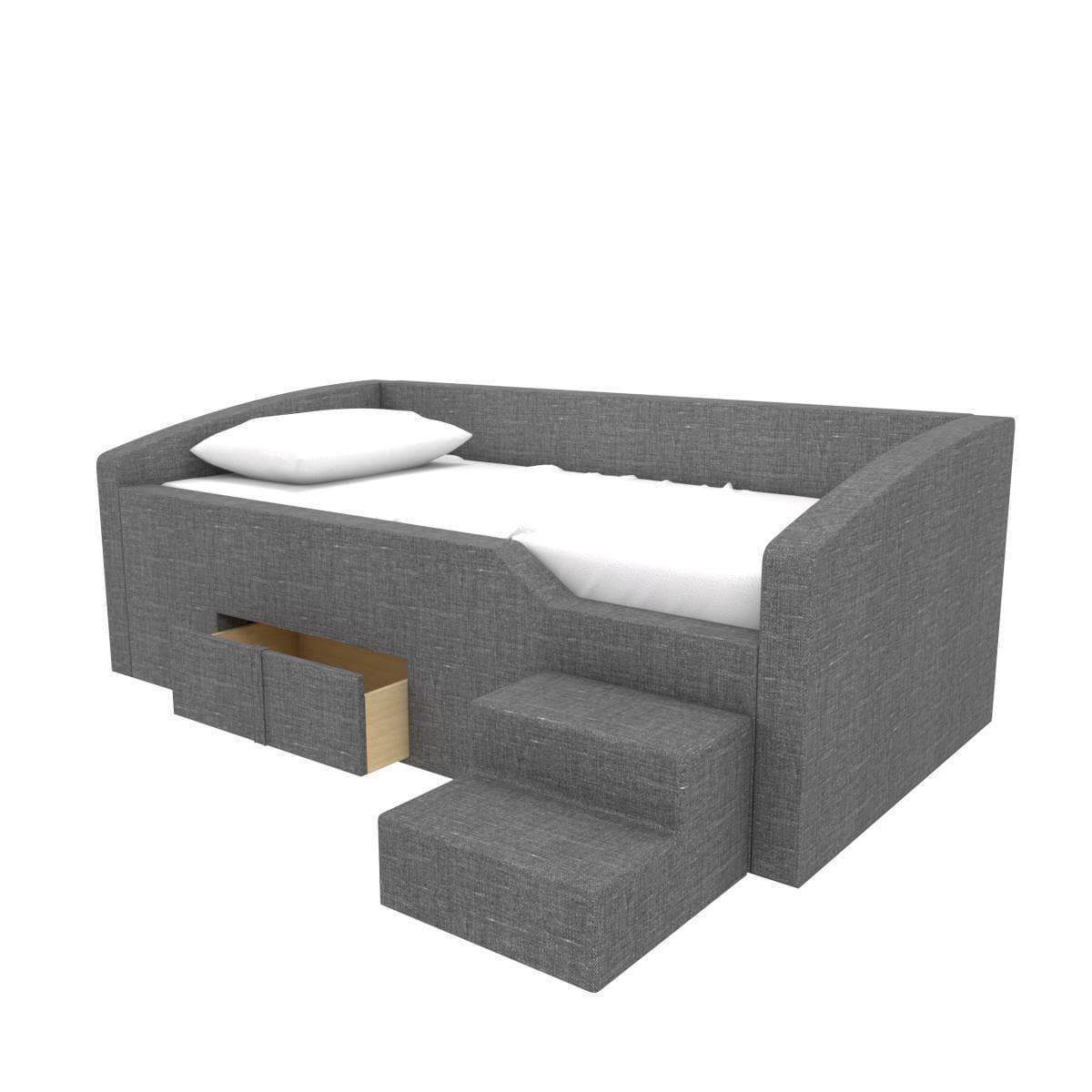 Lysa Fabric Daybed - Water Repellent Sofa Bed for Indoor & Outdoor Use | Perfect for Patio, Guest Room, and Living Room