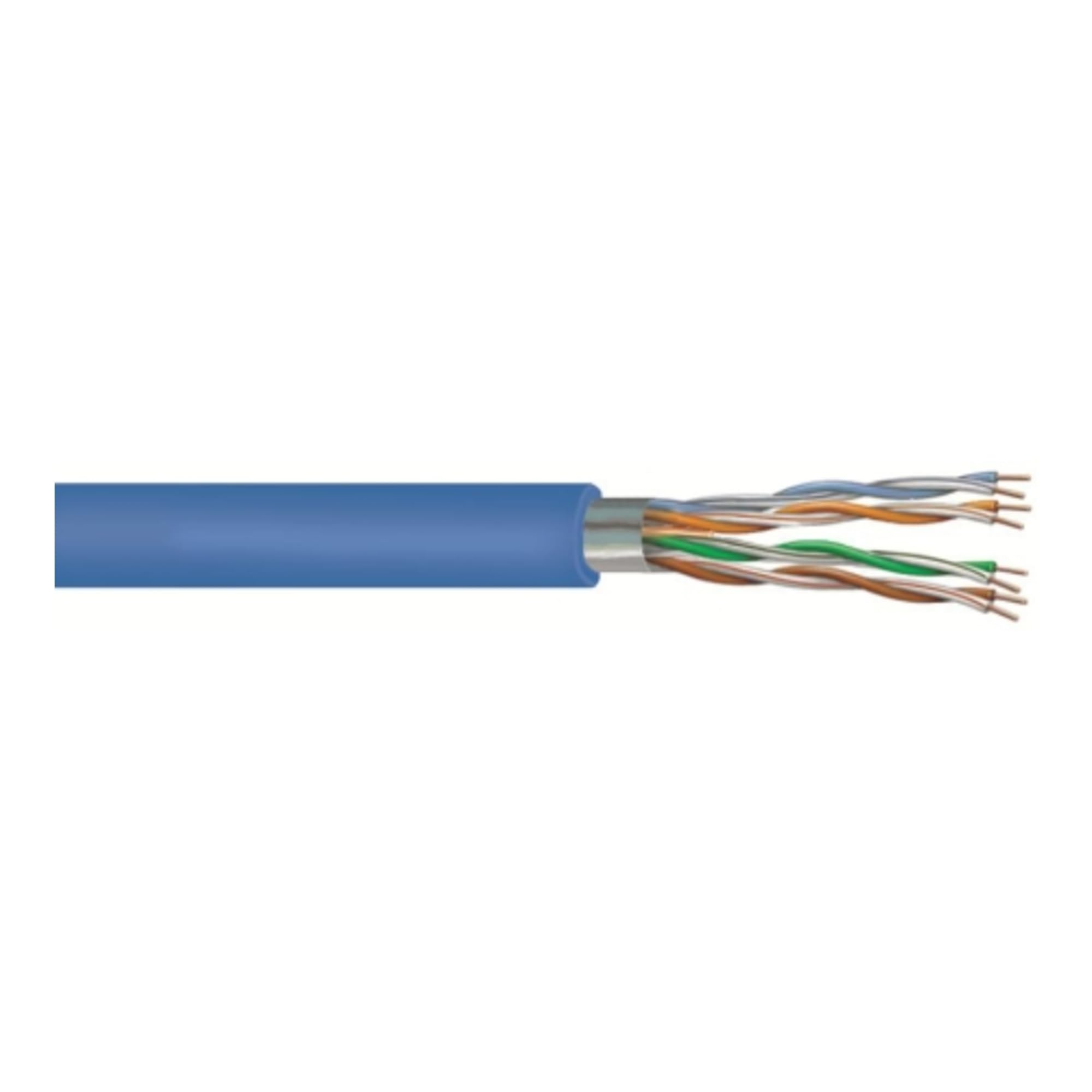 Ventev Cat5e UUTP Plenum Bulk Network Cable 1000ft - High-Speed Ethernet Cable for Office, Data Center & Home Networking - Flame Retardant & Low Smoke for Safe Indoor Installations