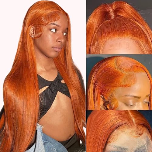 #13x4 HD Ginger Lace Front Wig