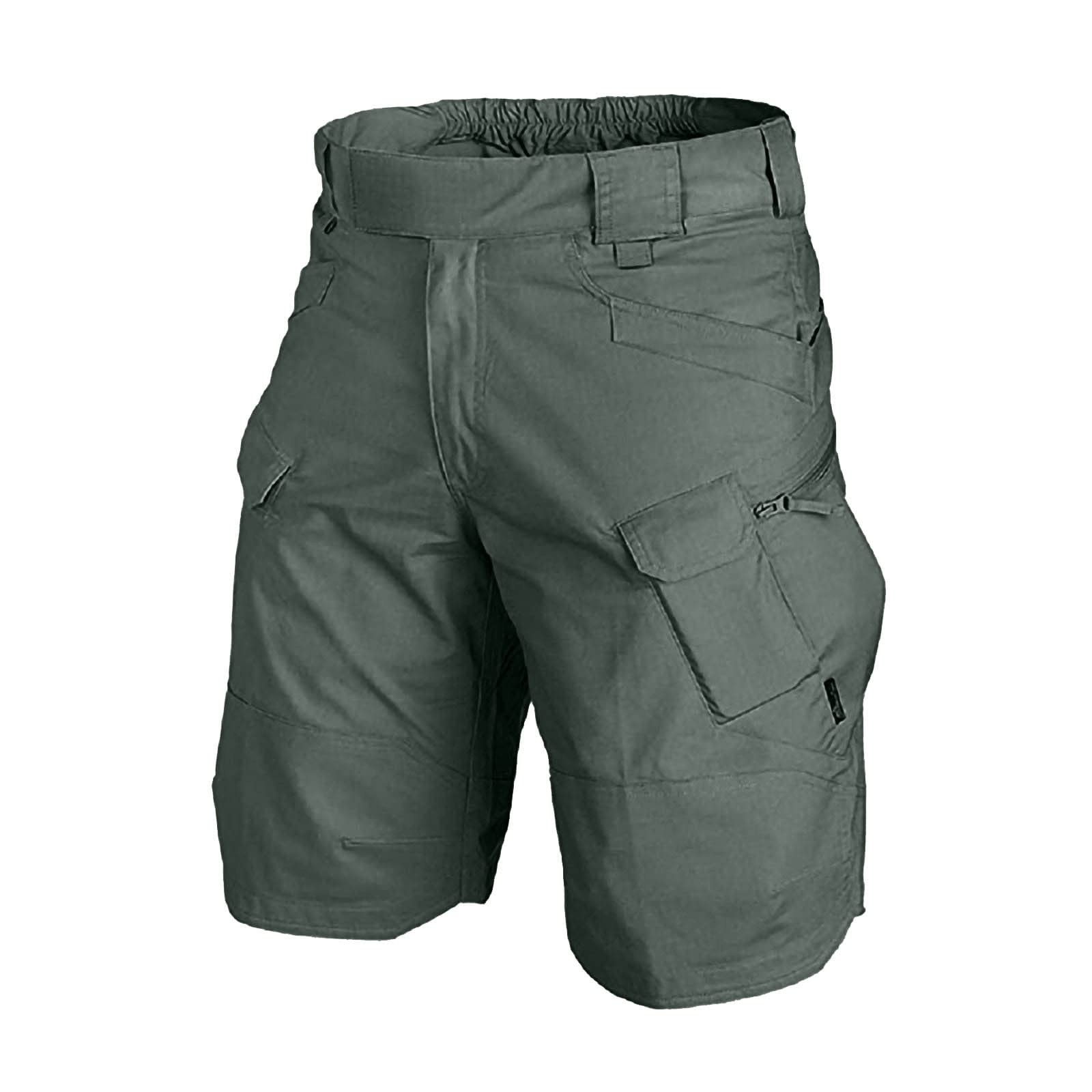 Ymosrh Big and Tall Men's Athletic Shorts with Pockets - Loose Fit Cargo Jogging Shorts for Work, Sports & Casual Wear - Perfect for Gym, Running, Hiking and Outdoor Activities
