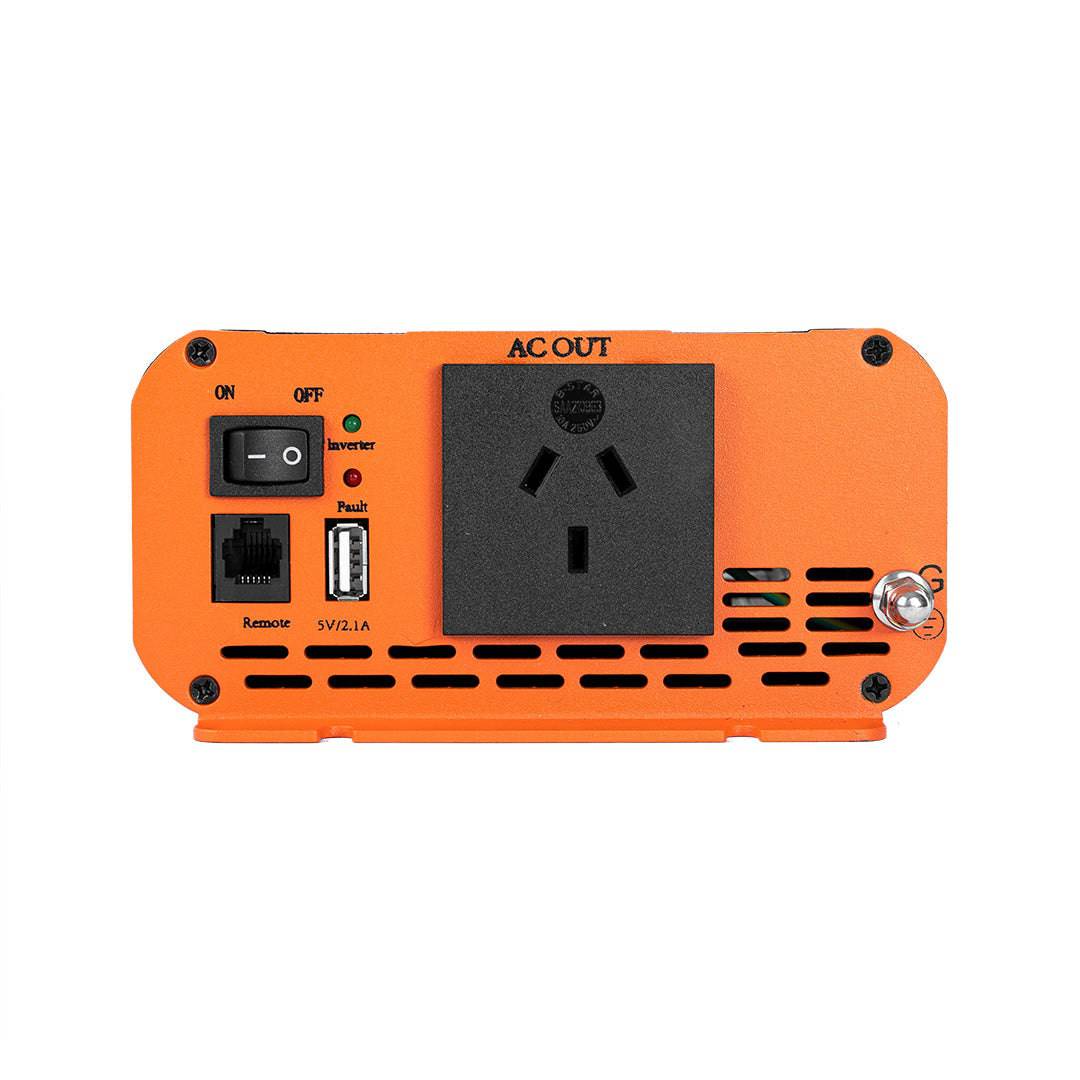 1000W Pure Sine Wave Power Inverter with Intelligent Remote Control - Perfect for RVs, Boats, and Off-Grid Power Solutions