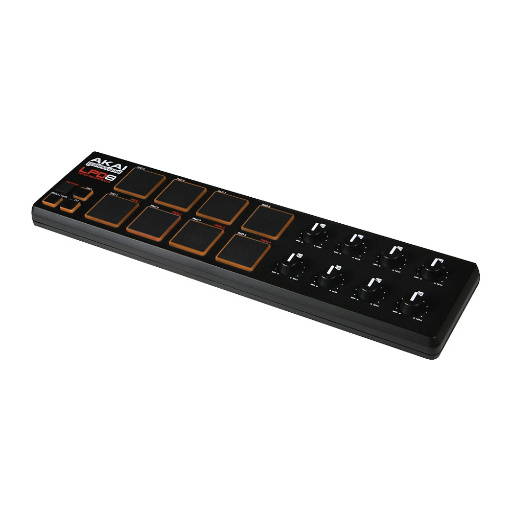 Akai Professional LPD8 Wireless MIDI Drum Pad Controller for Music Production - Perfect for Beat Making, Live Performance & Studio Recording