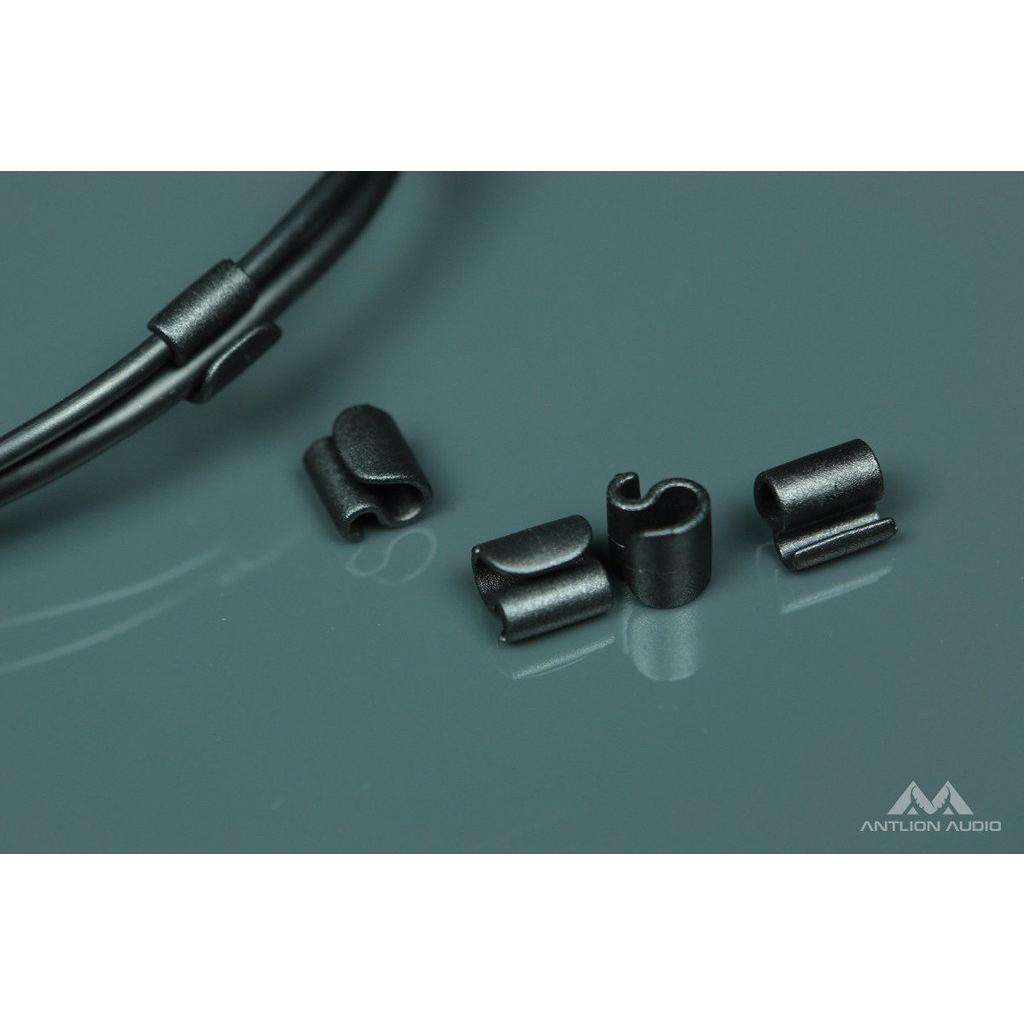 Antlion Audio ModMic Accessories Combo - 3 Base Clasps & 15 Cable Clips for Headset Microphone | Perfect for Gaming, Streaming & Voice Chat