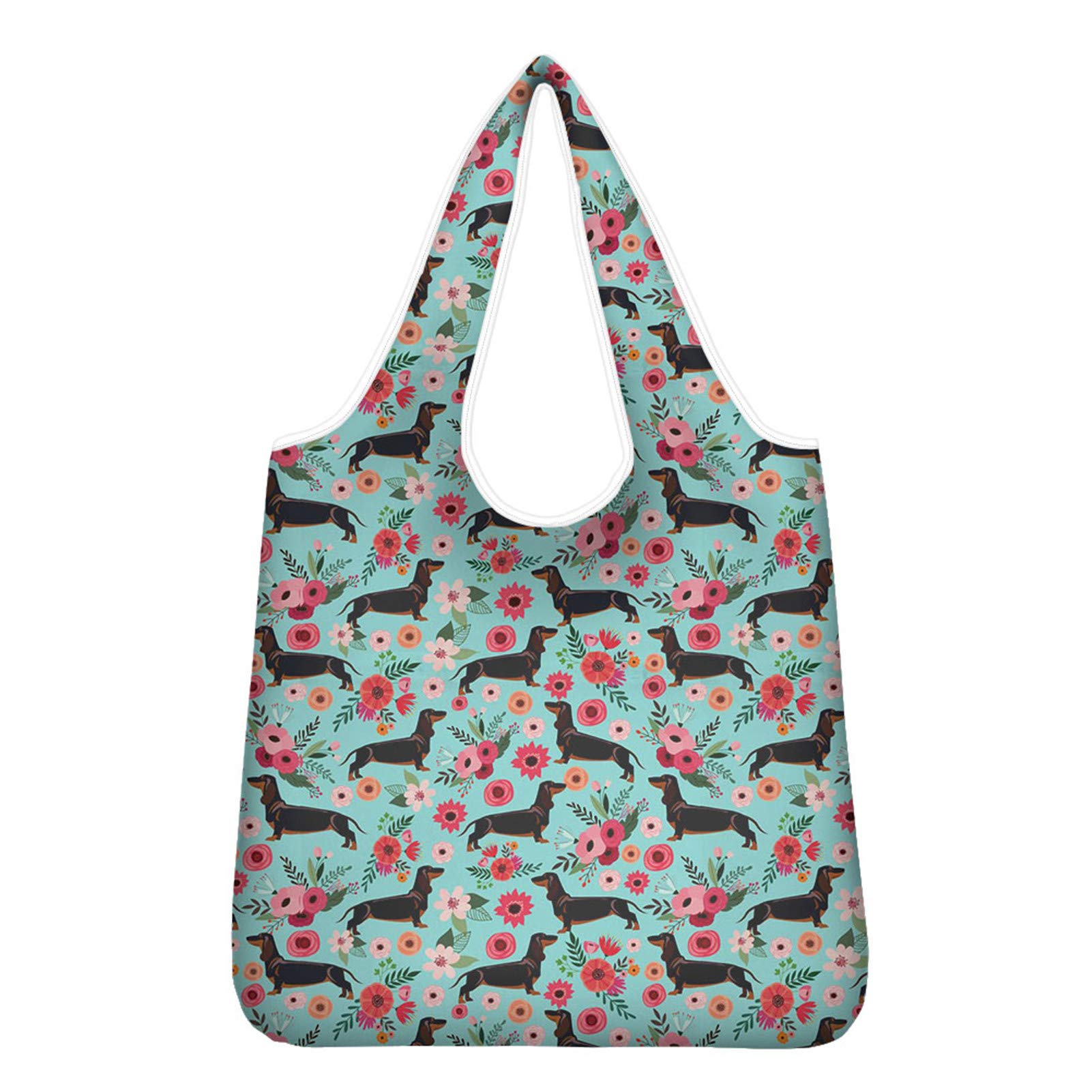 PHAYON Large Reusable Shopping Bags - Foldable & Durable for Groceries & Travel