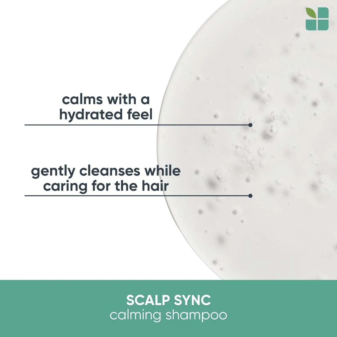 Biolage Scalp Sync Calming Shampoo 400ml for Dry, Itchy Scalp - Sulfate-Free, Vegan Hair Care for Sensitive Scalp - Perfect for Daily Use & Scalp Soothing