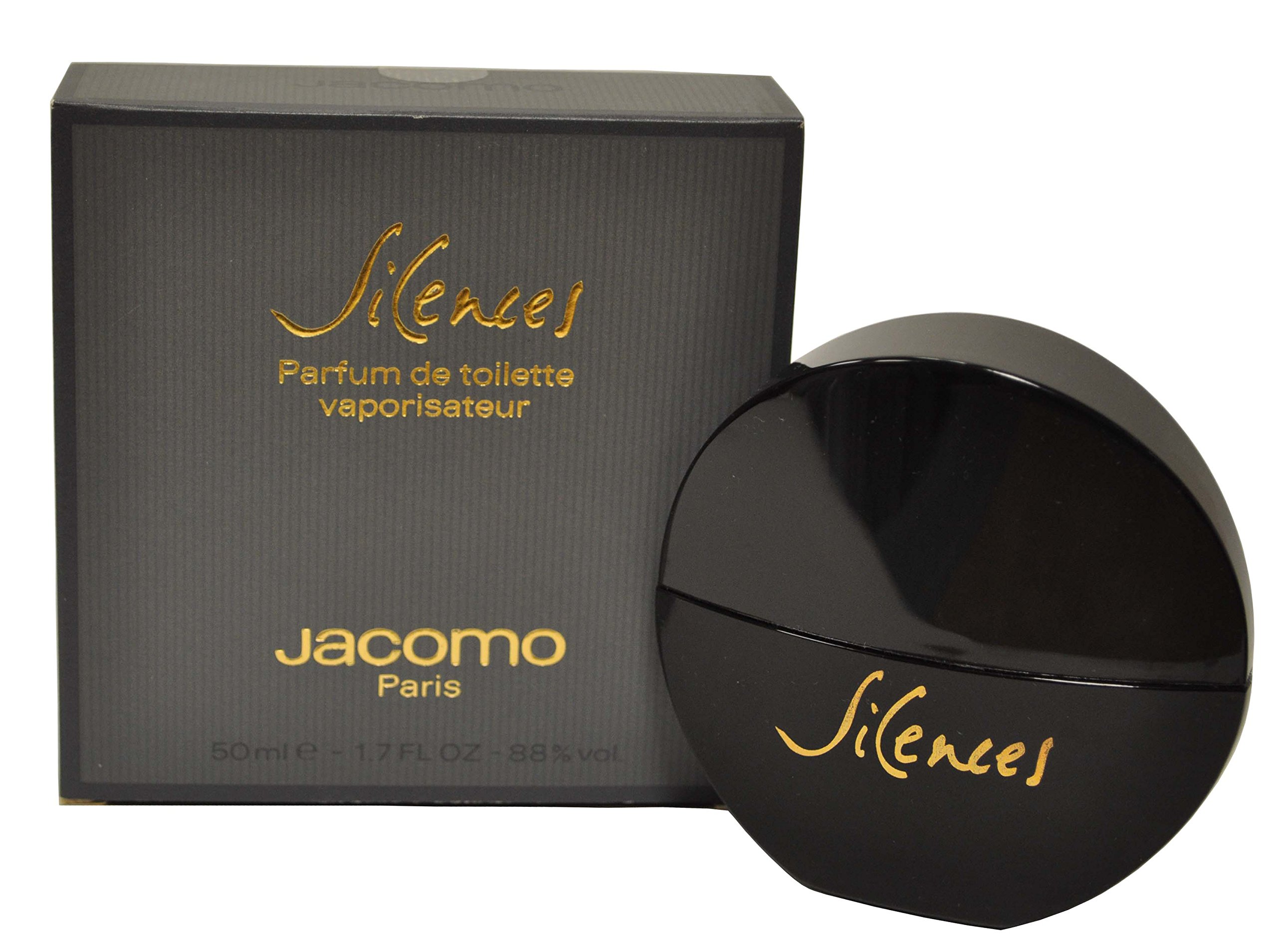 Jacomo Silences Eau de Toilette for Women - 1.7 oz Floral Woody Perfume Spray | Daytime Wear, Office & Romantic Occasions