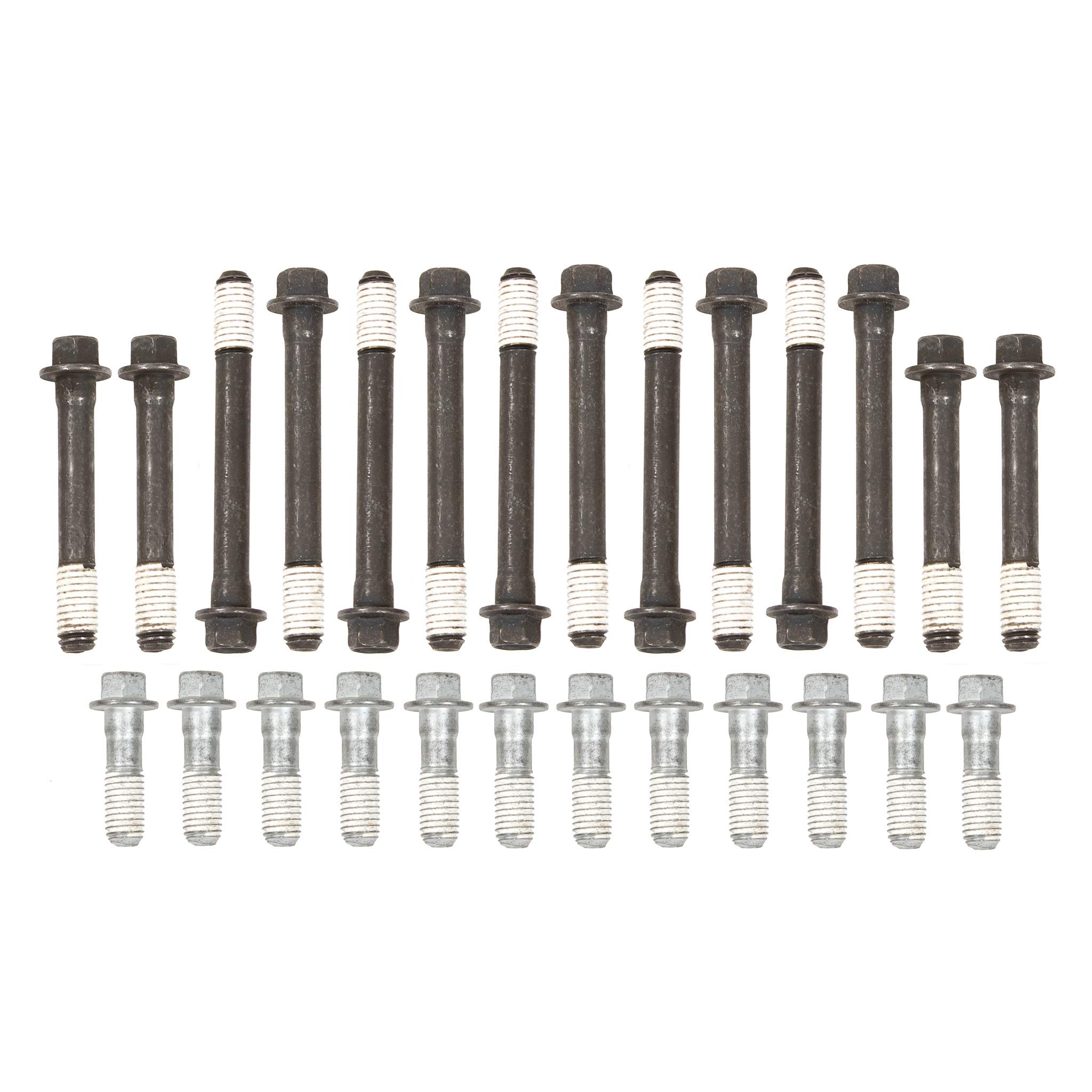 Full Gasket Set with Head Bolts Compatible with 1996-2006 Chevrolet GMC 4.3L OHV VIN X W Vortec Engines - Perfect for Engine Rebuilds & Head Gasket Replacement