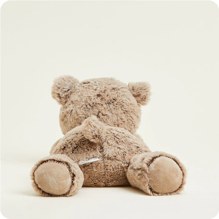 Warmies Brown Bear Microwaveable Heating Plush Toy - Soft & Cozy for Relaxation, Stress Relief & Better Sleep - Perfect for Kids & Adults at Home, Office or Travel