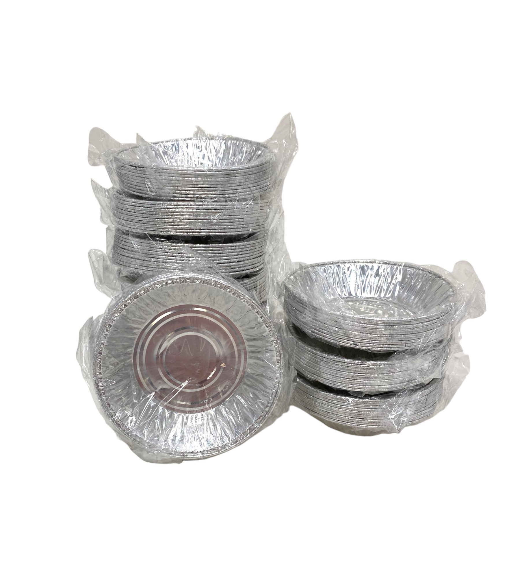 3.25x1 Inch Aluminum Foil Pans - 100 Count (Pack of 10) - Perfect for Baking, Meal Prep & Party Catering