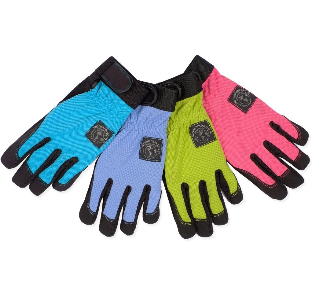Womens Gardening Gloves - Durable Digger Gloves for Planting, Weeding & Outdoor Work (Periwinkle, Small) | Perfect for Gardeners, Landscapers & DIY Home Projects
