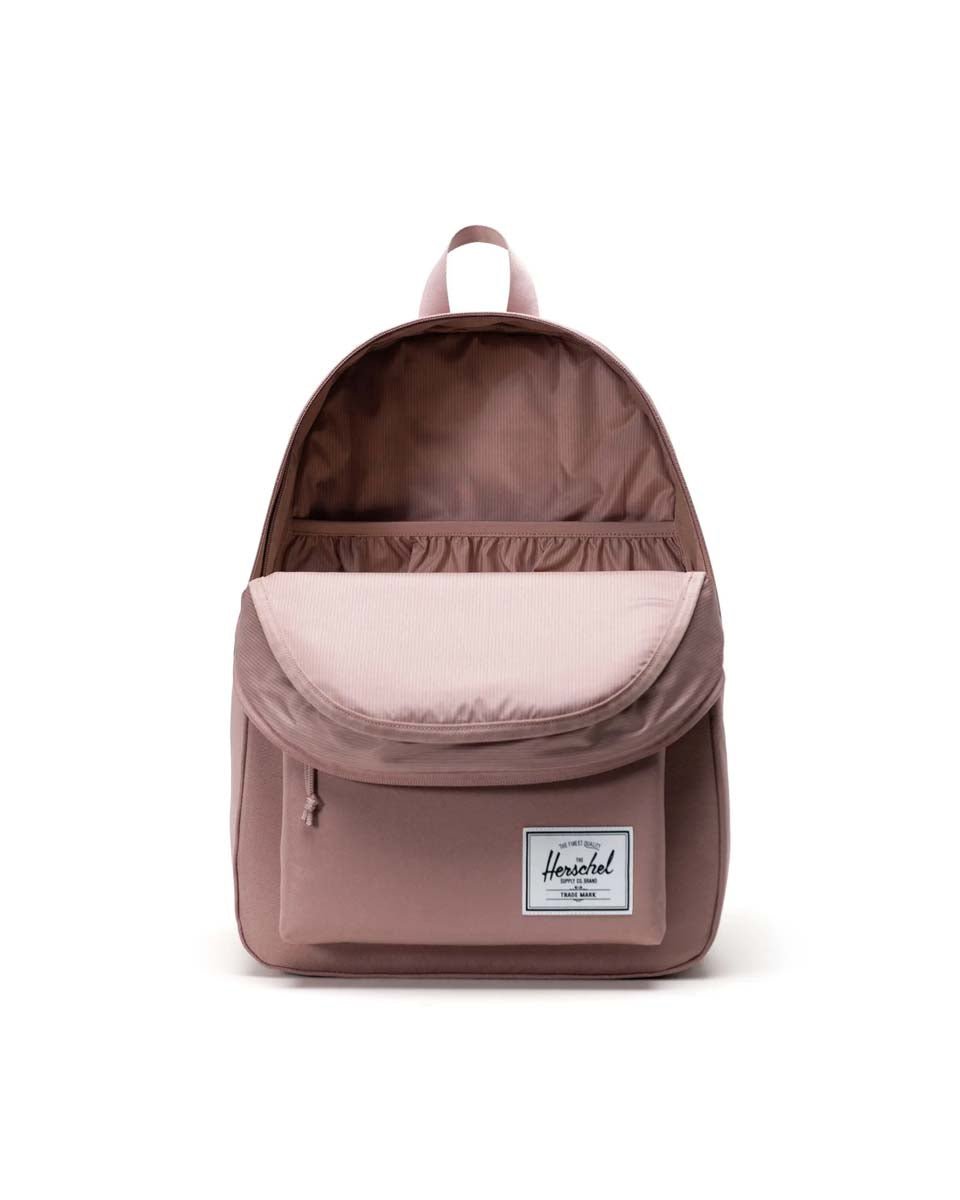 Herschel Classic XL Backpack - Ash Rose | Stylish & Durable Travel Backpack for School, Work & Outdoor Adventures
