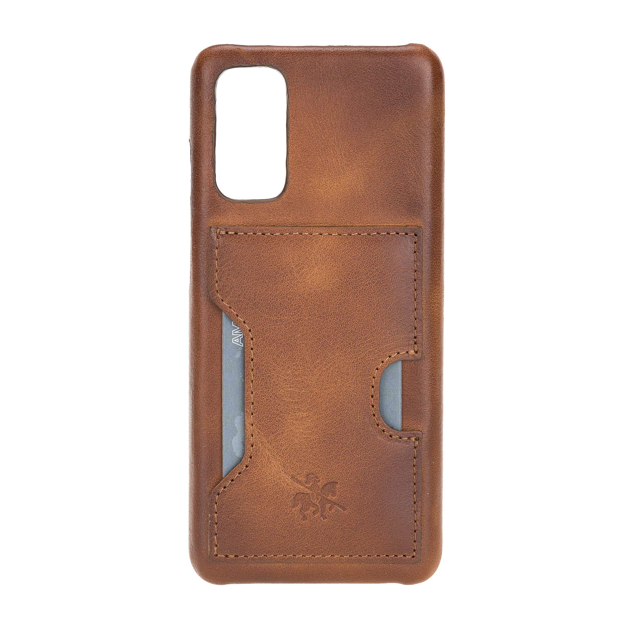 Venito Florence Genuine Leather Wallet Phone Case for Samsung Galaxy S20 - RFID Blocking for Security - Detachable Phone Wallet - Antique Brown - Perfect for Business & Travel Use