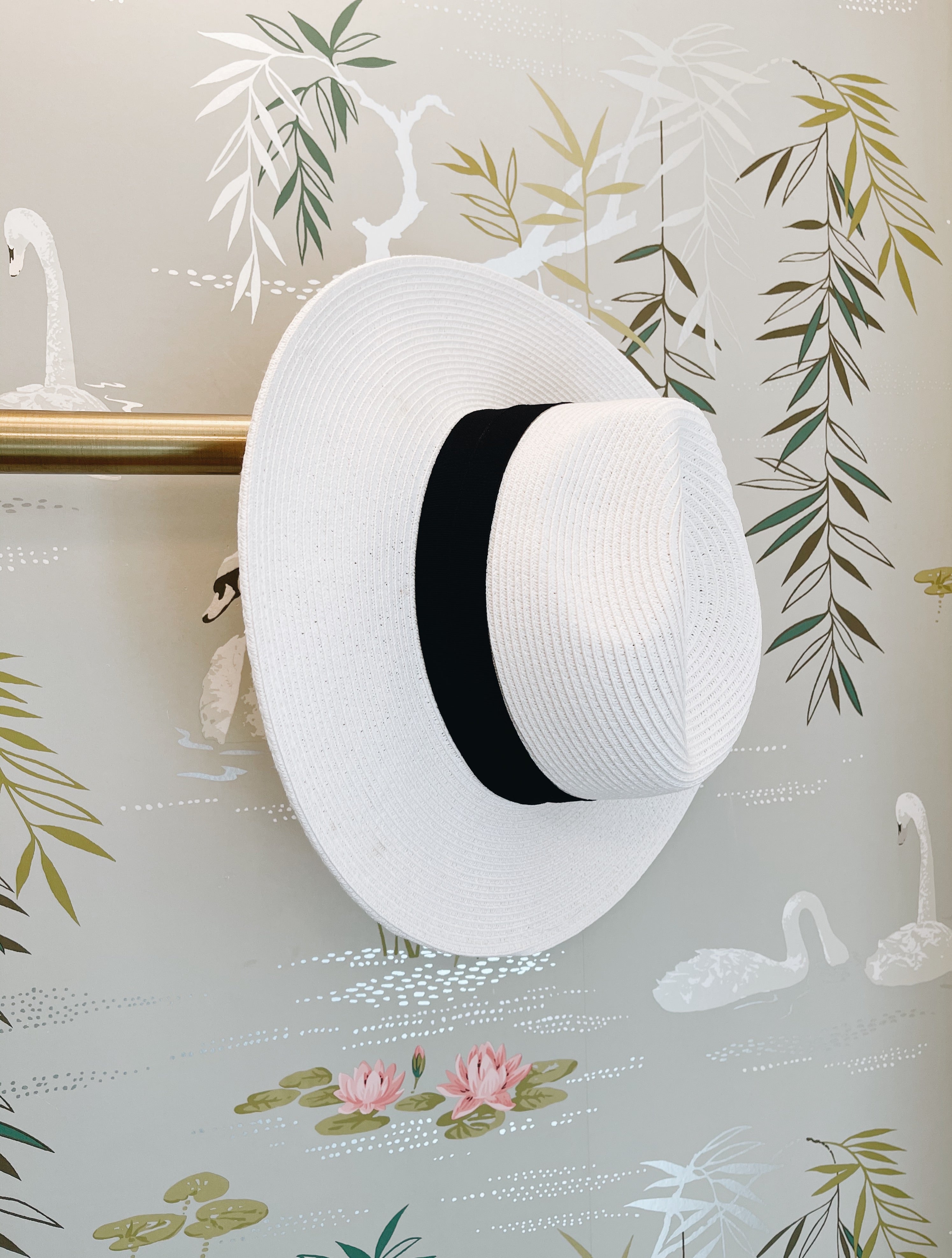 Stylish Wide Brim Panama Hat for Women & Men - Sun Protection Summer Beach Hat - Perfect for Vacations, Outdoor Activities & Fashion Accessories