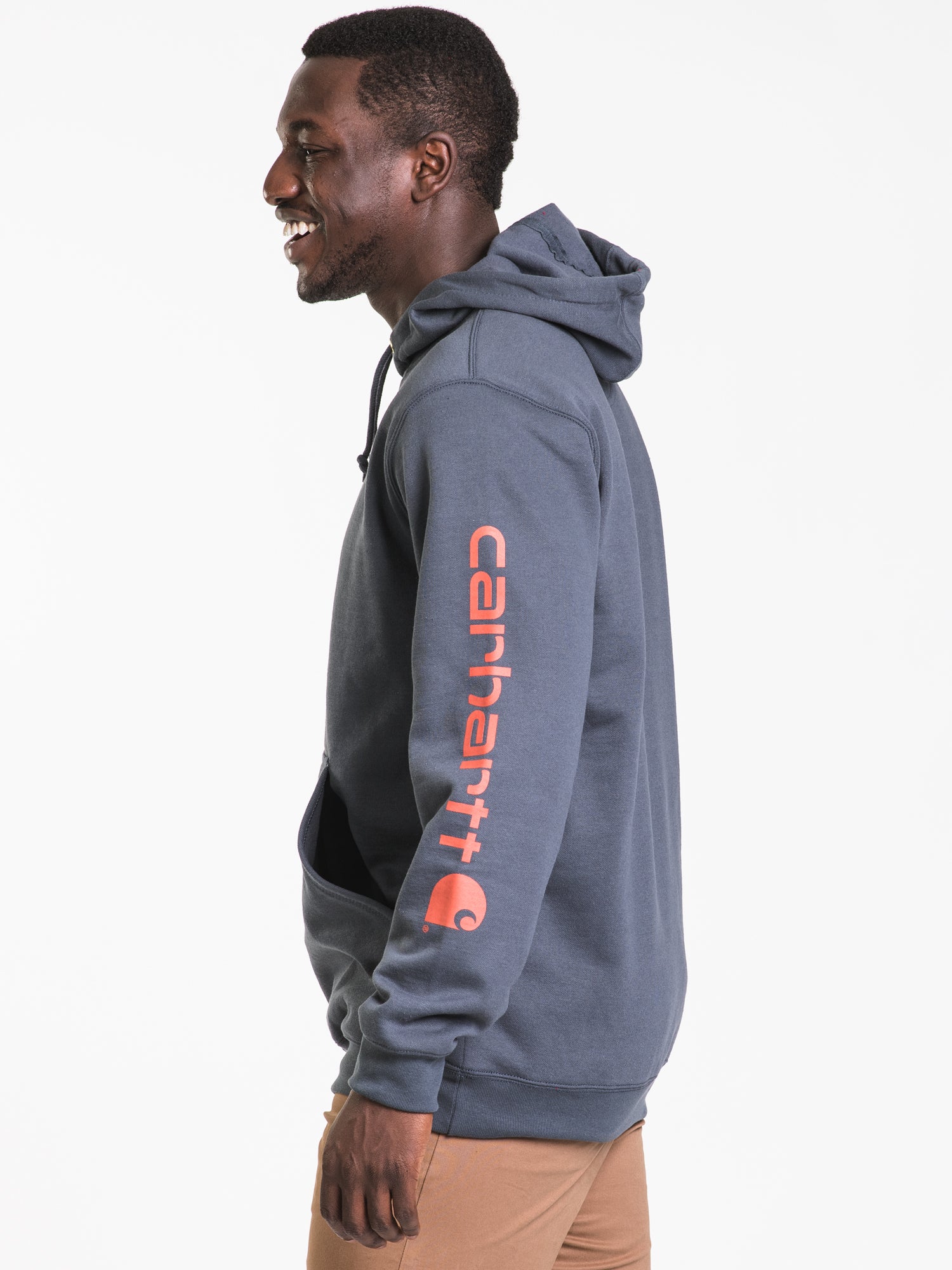 Carhartt Sleeve Pullover Hoodie for Men & Women - Cozy Fleece Lined Sweatshirt for Winter & Outdoor Activities - Clearance Sale