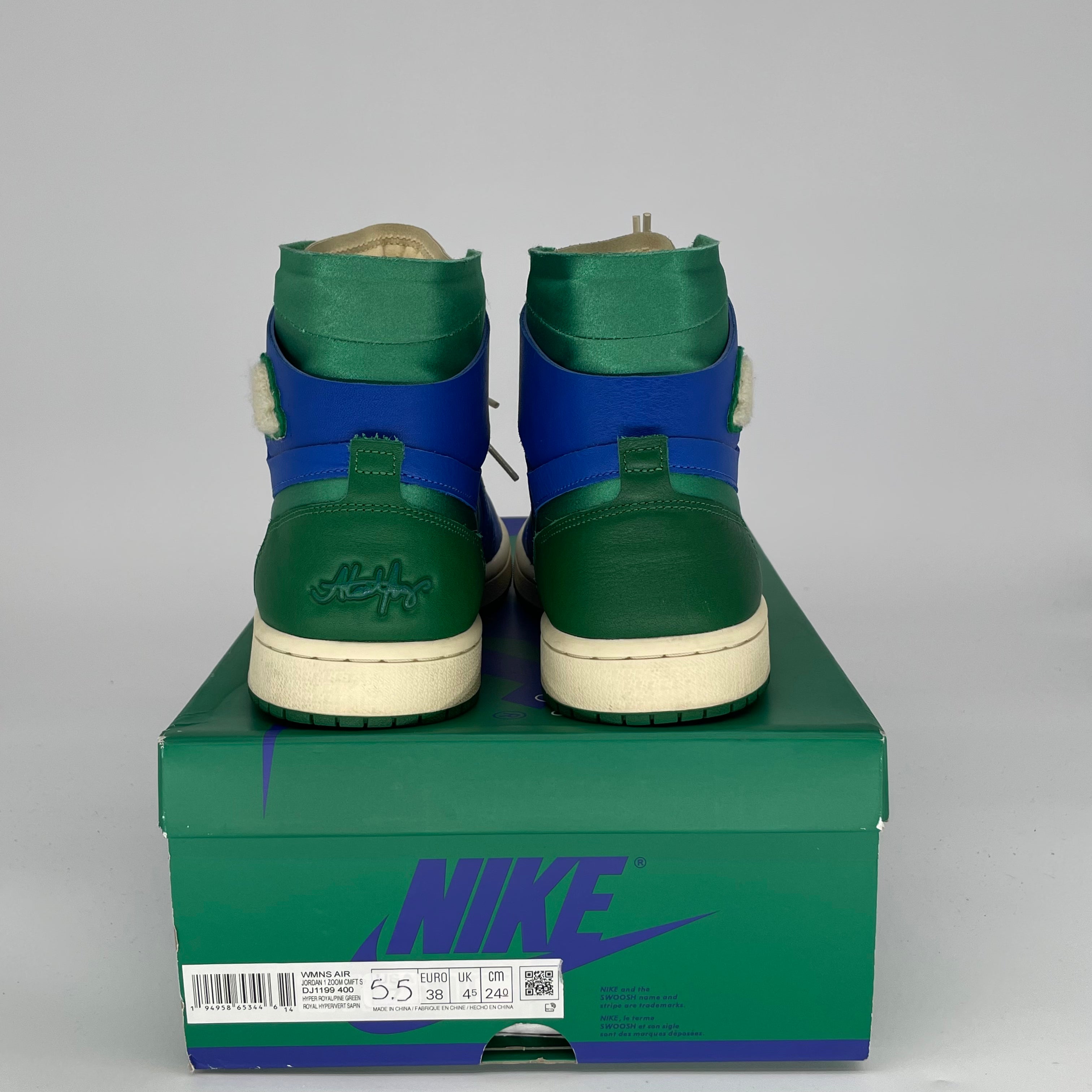 AIR JORDAN 1 ZOOM AIR CMFT ALEALI MAY CALIFIA Women's Sneakers Size 5.5/7W DJ1199-400 - Comfortable Basketball Shoes for Women, Streetwear Fashion & Casual Wear