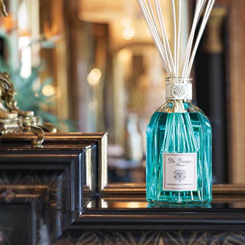 Dr. Vranjes Acqua Crystal Room Diffuser 500ml - Luxury Home Fragrance Diffuser for Living Room, Bedroom & Office | Long-Lasting Scented Aromatherapy