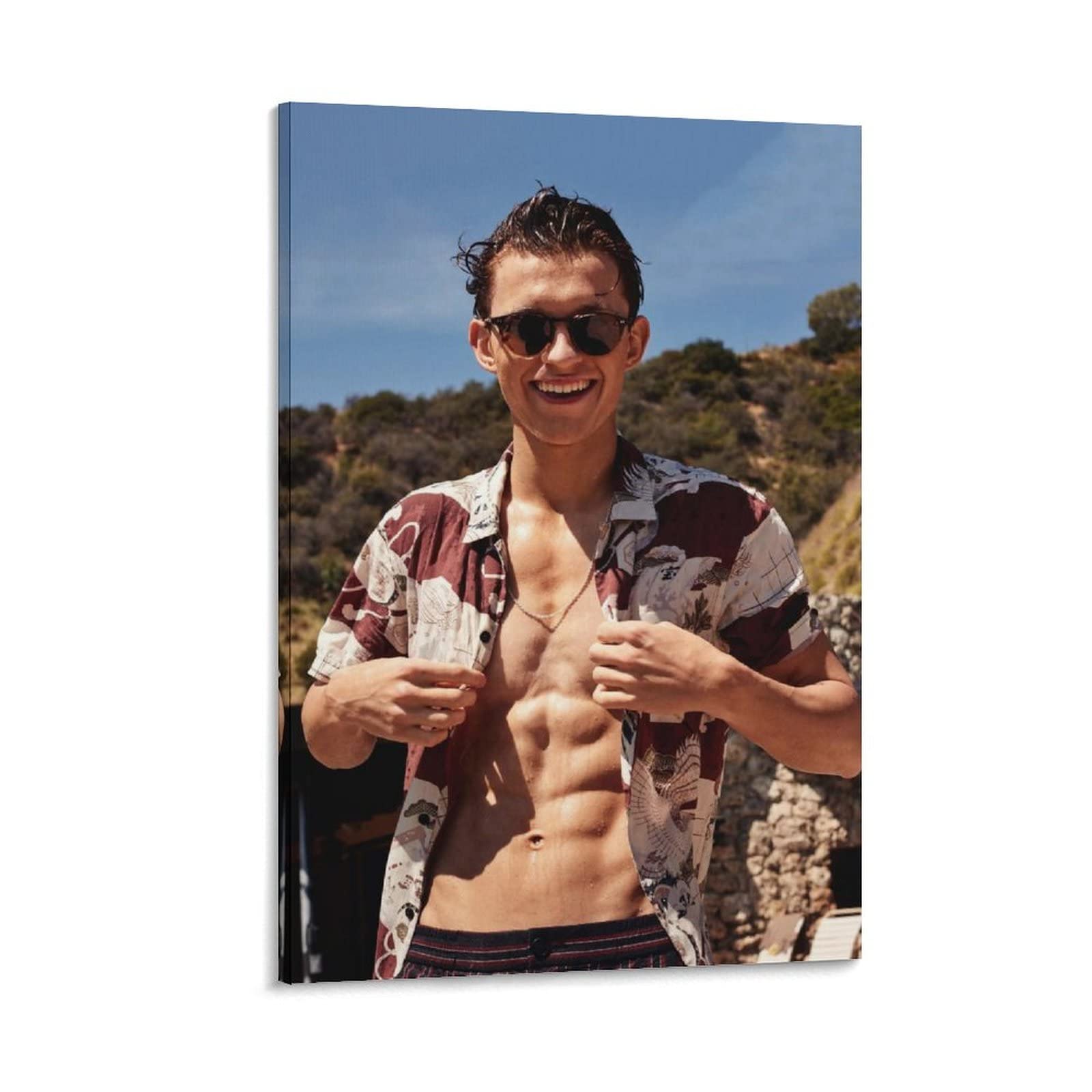 24x36 Inch Framed Canvas Wall Art Posters - Handsome Decor for Bedroom, Living Room & Office - Perfect for Home & Office Decor