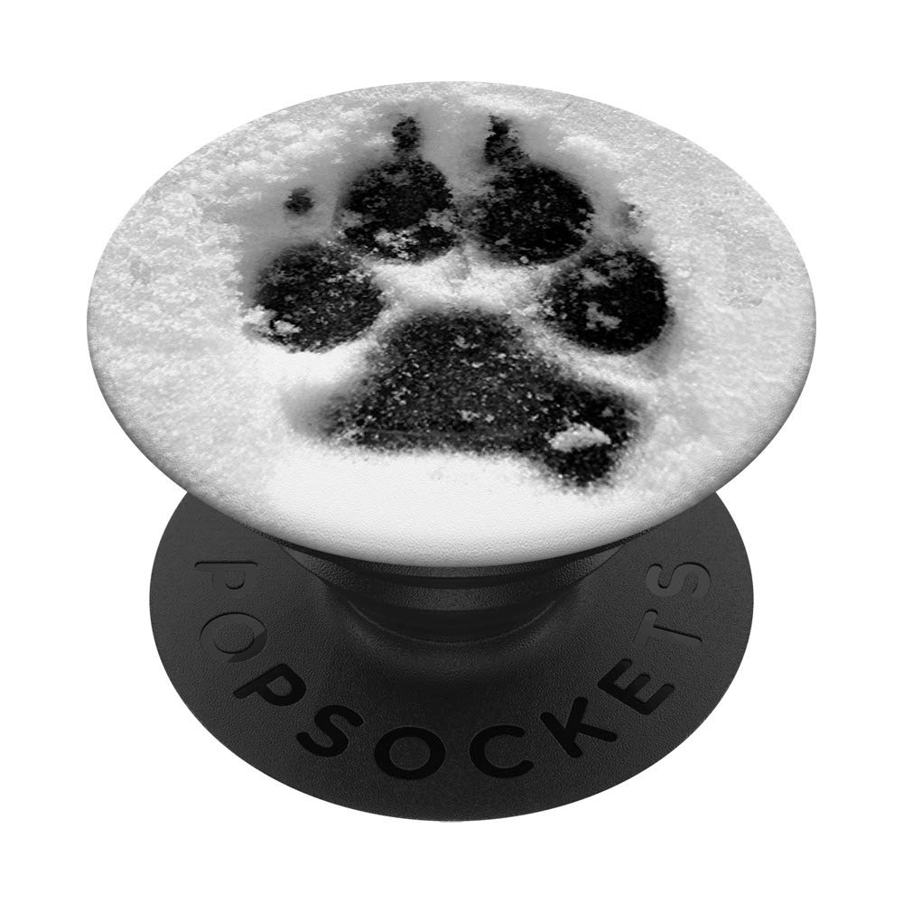 Dog & Wolf Paws PopSockets PopGrip - Swappable Phone Grip for Animal Lovers | Secure Hold for Phones & Tablets | Perfect for Pet Owners, Outdoor Adventures & Daily Commute