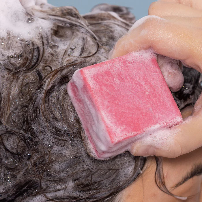 Ethique Solid Shampoo Bar for Balanced Hair - 110g Vegan & Plastic-Free Hair Care - Restoring Sorbet Scent - Ideal for Travel & Eco-Friendly Bathroom Routine