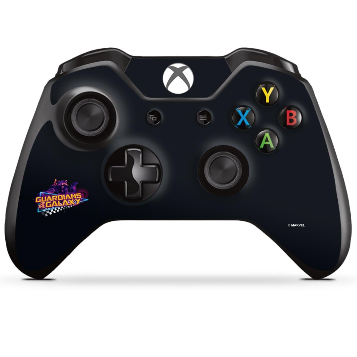 Marvel Guardians of the Galaxy Logo Skin Compatible with Microsoft Xbox One Controller - Durable Vinyl Sticker for Gaming Protection & Customization - Perfect for Gamers, Collectors, and Marvel Fans