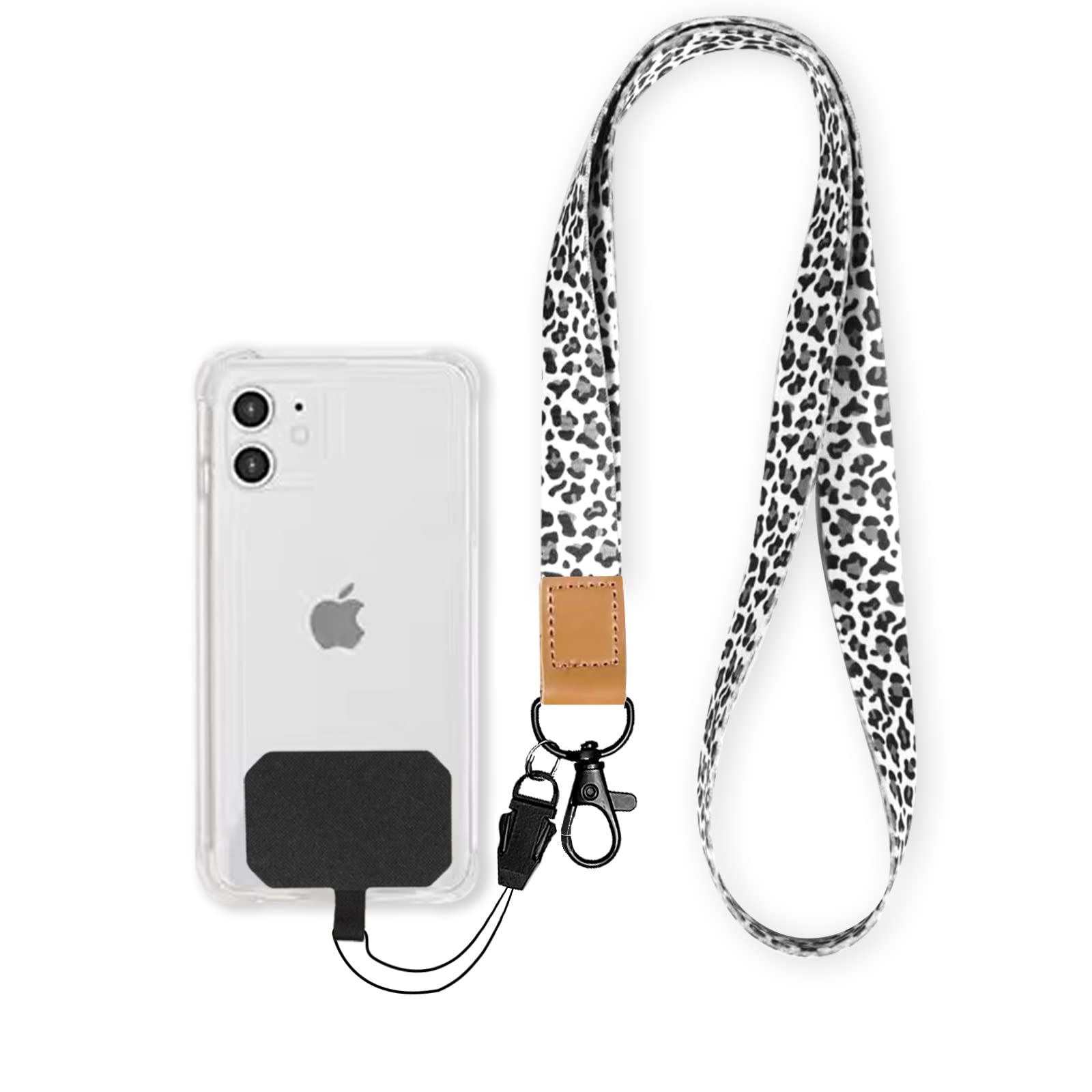 Adjustable Detachable Phone Lanyard (3-Pack) - Universal Neck Strap & Tether for iPhone, Samsung & Most Smartphones - Perfect for Work, Travel & Outdoor Activities