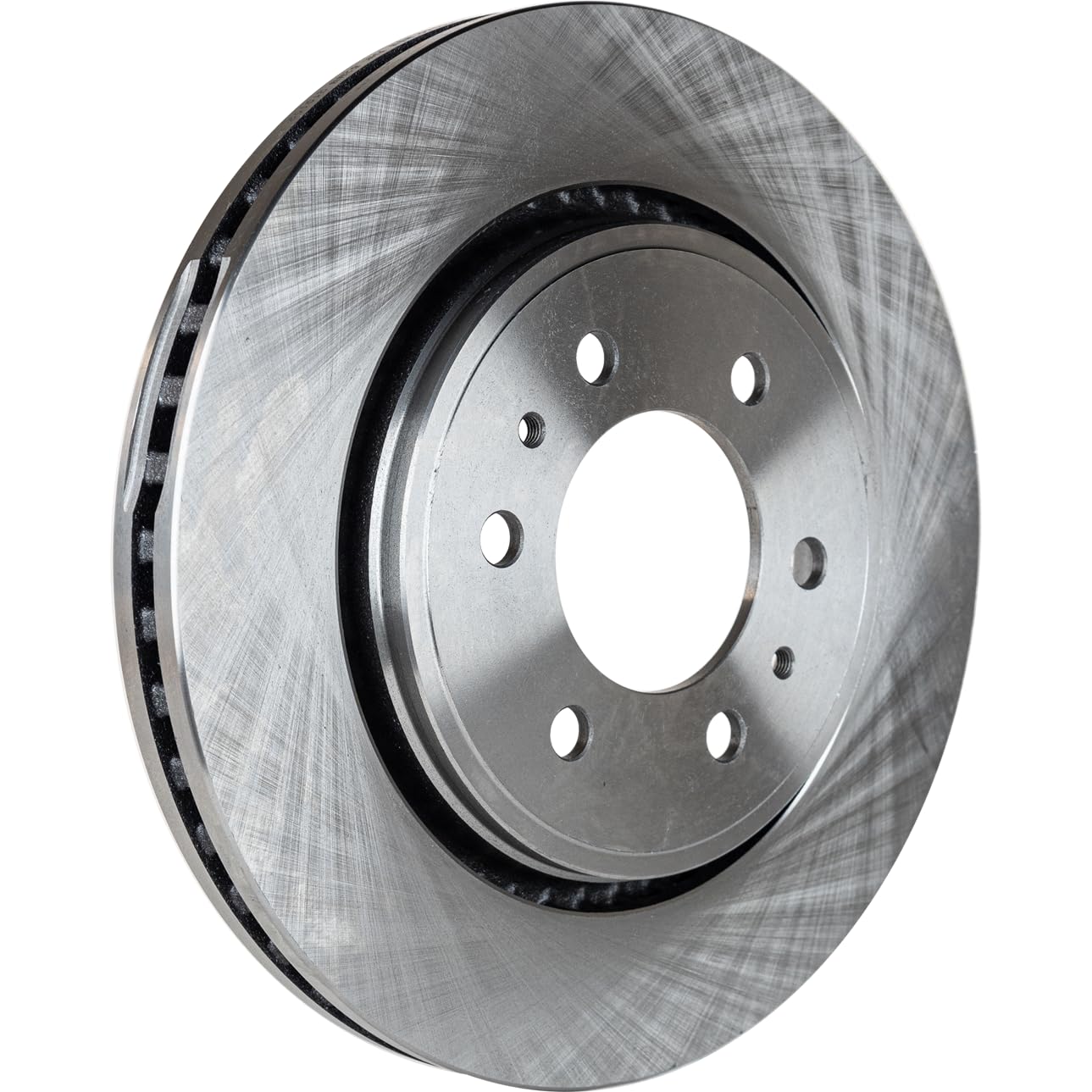 Front Brake Disc and Pad Kit for 2007-2010 Lincoln Navigator & 2007-2009 Ford Expedition - Natural Cast Iron Ceramic - Smooth Braking for Highway & City Driving