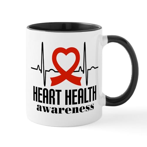 White/Black Inside - Heart Health Heartbeat