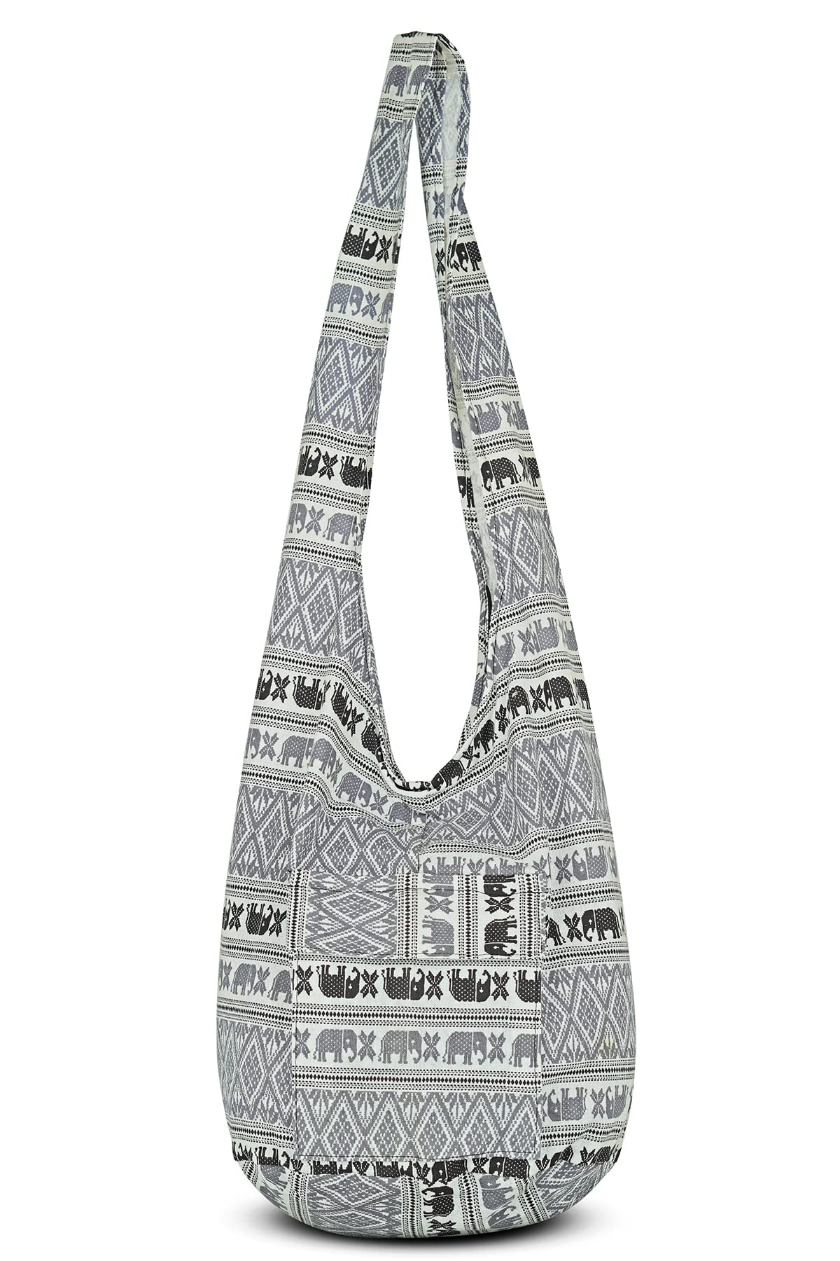 Stylish Unisex Boho Crossbody Bag - Handmade Cotton Purse for Men & Women | Perfect for Travel, Shopping & Everyday Use