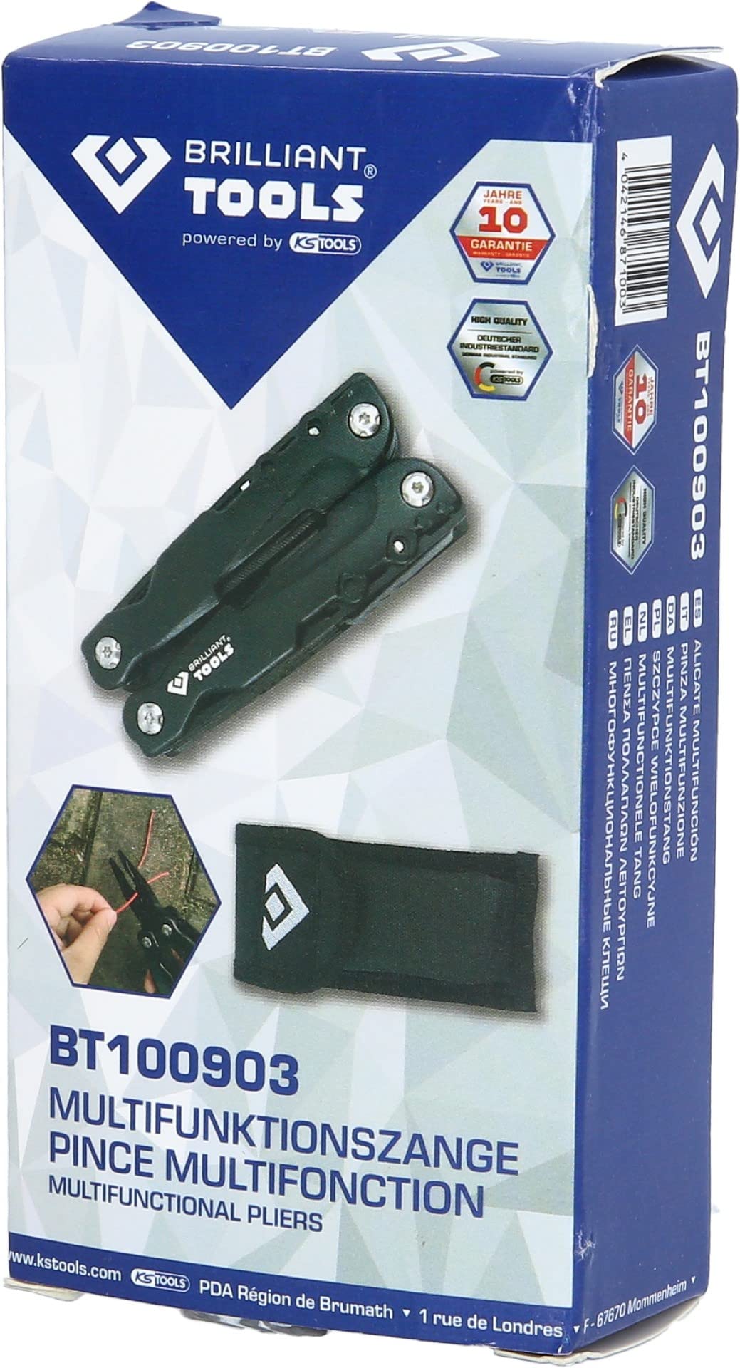 BRLLIANT BT100903 Multifunctional Pliers - Home & Auto Repair Tool