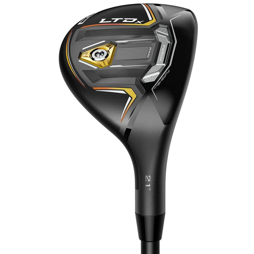 Cobra LTDx Gold Fusion Black Hybrid Golf Club - High Performance Hybrid for Long Distance & Accuracy - Perfect for Fairway Shots & Rough Recovery