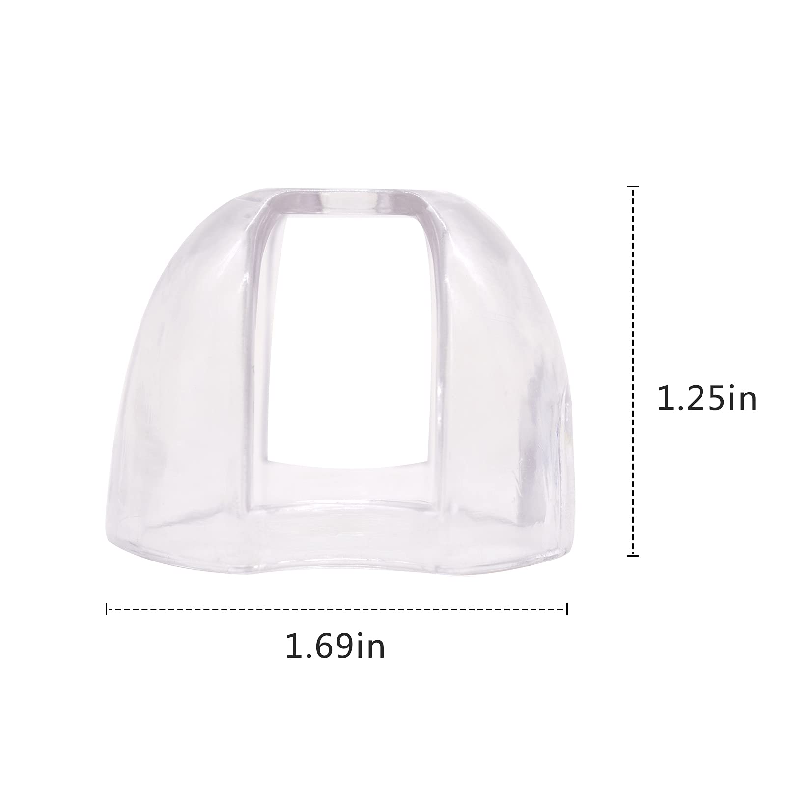 5 Pcs Clear Dental Mouth Opener & Cheek Retractor - Plastic Lip Spreader for Posterior Teeth | Dental Tools for Dentists, Orthodontists & Home Oral Care