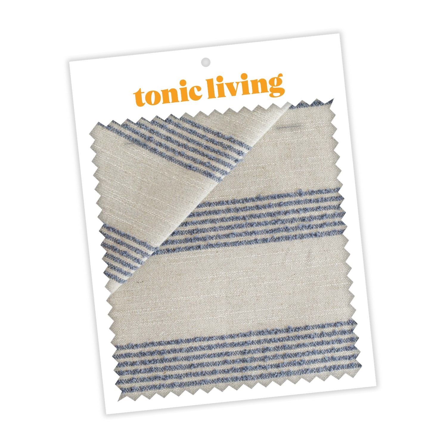 Finn Stripe Denim Fabric - Premium Quality for DIY Fashion & Home Decor Projects | Perfect for Jeans, Jackets, Bags & Upholstery