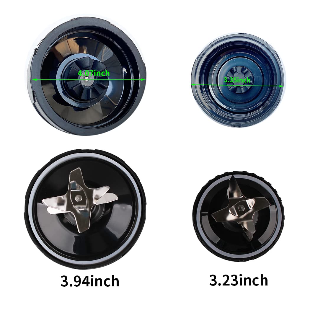 Ninja Blender Replacement Rubber Gasket Sealing Ring (4pcs) - Perfect for Smoothie & Food Processing