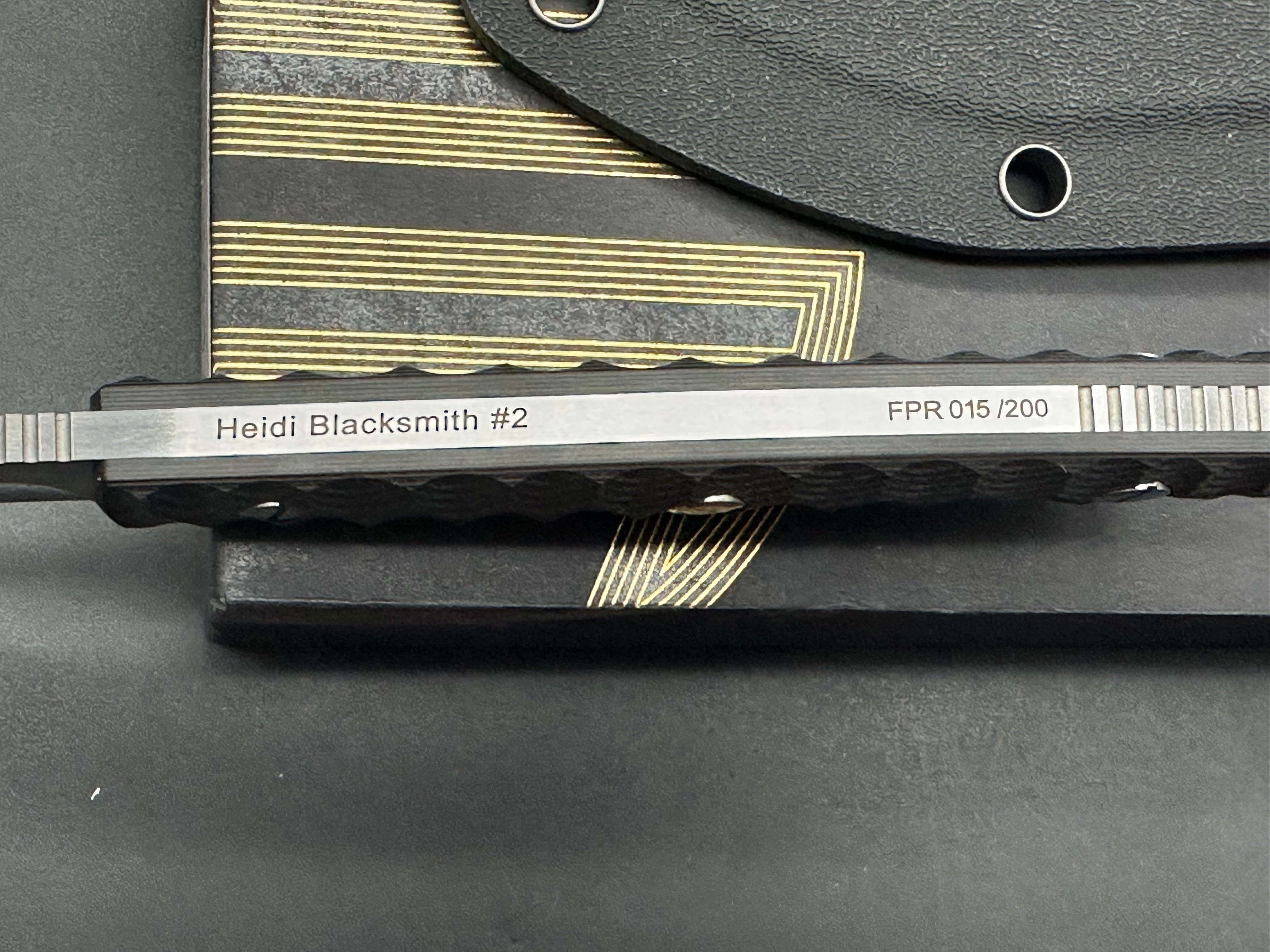Bestech Heidi Blacksmith 2 Folding Knife - S35VN Steel Blade, Carbon Fiber Handle - EDC, Outdoor Camping & Survival Gear