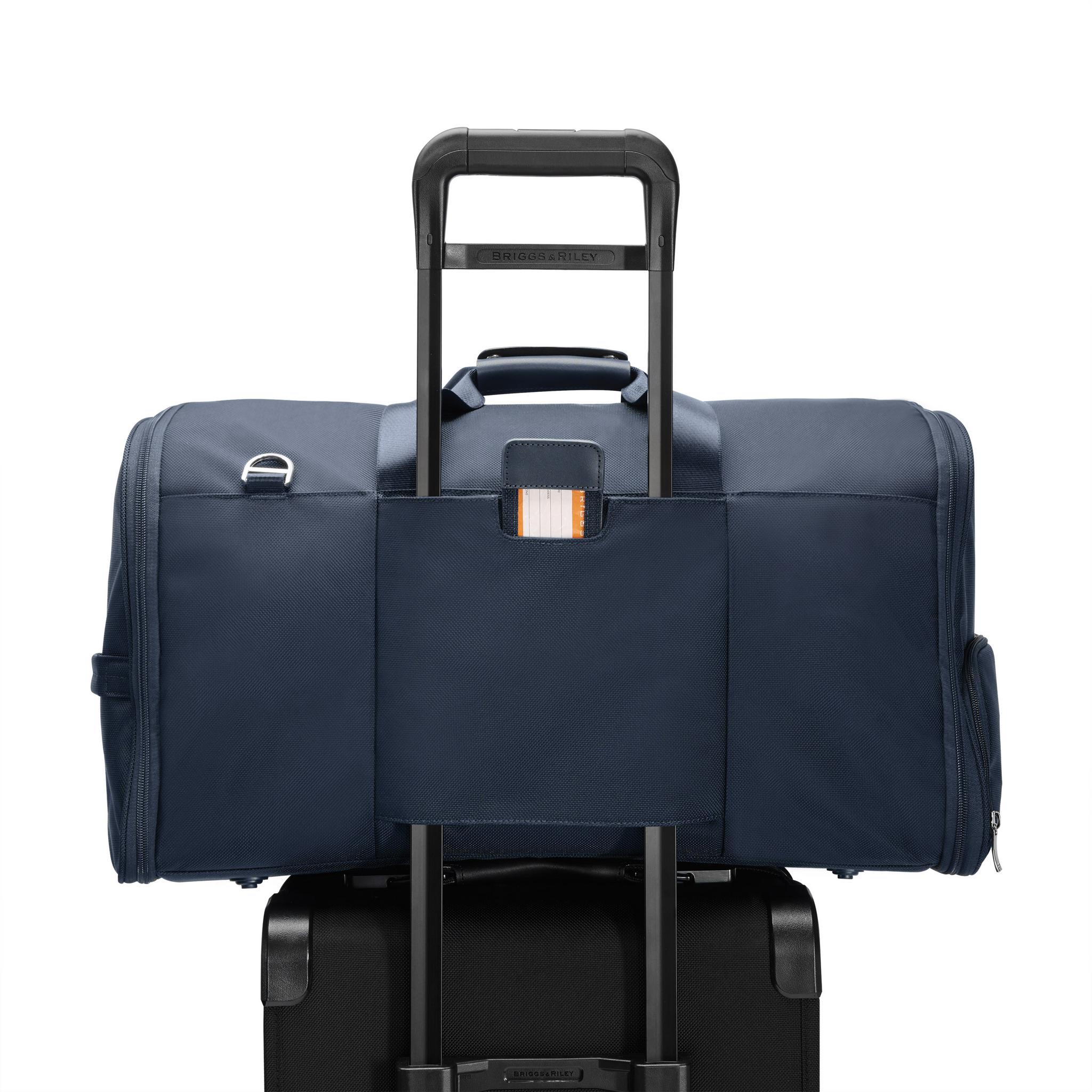 Briggs & Riley Baseline Garment Duffle Bag - Premium Carry-On Luggage for Business & Travel - Perfect for Suits, Dresses & Formal Wear Storage