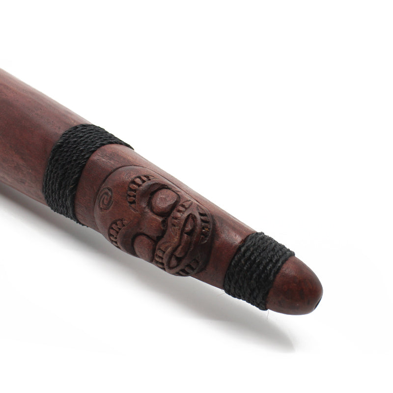 Handcrafted Maori Pūtōrino Flute | Authentic Wooden Musical Instrument by Tim Codyre | Perfect for Cultural Performances, Meditation & Home Decor