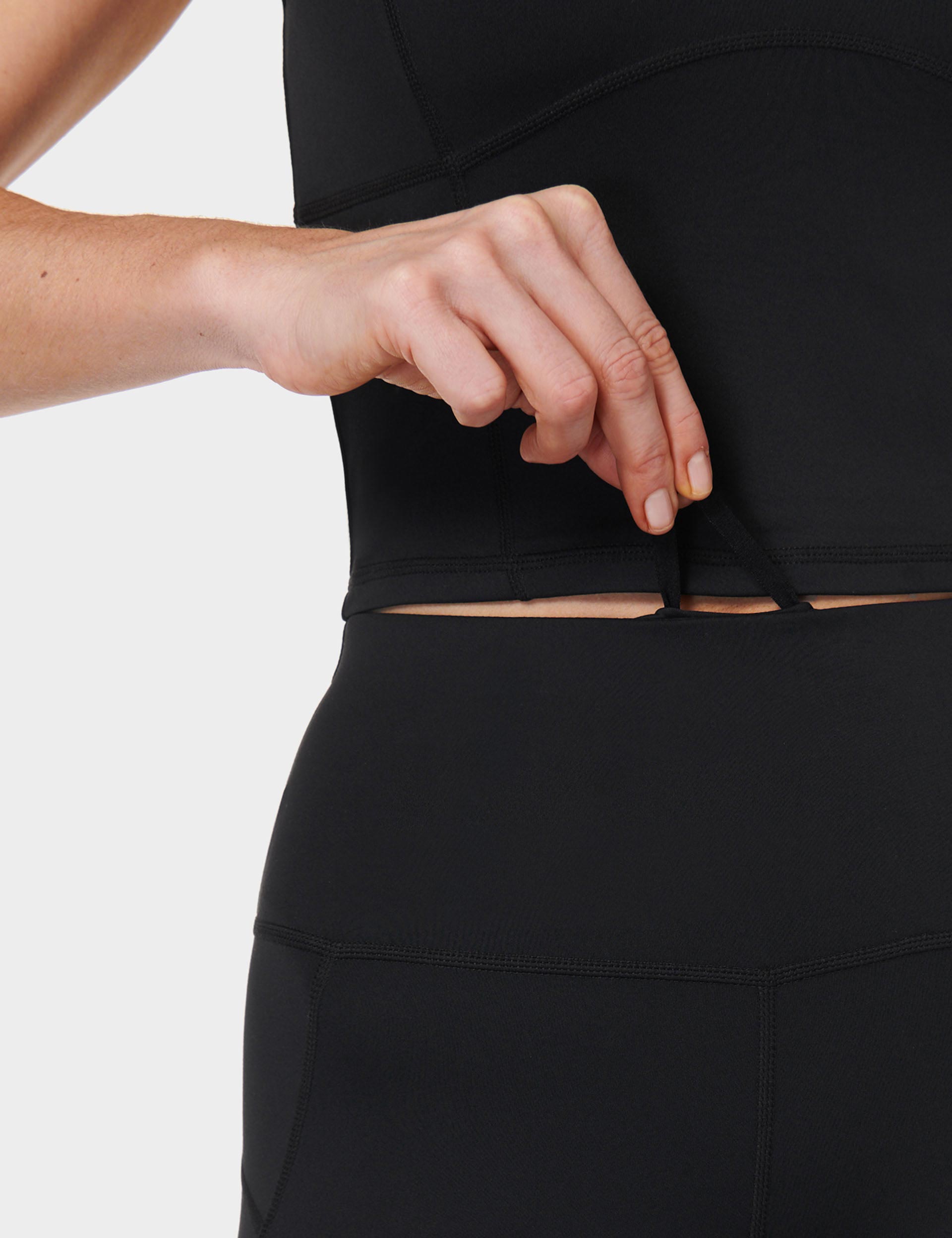 High Waist 7/8 Leggings for Women - All Day Comfort Yoga Pants in Black - Perfect for Workouts, Running & Lounge Wear