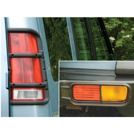 ALLMAKES Rear Light Guards Compatible with LAND ROVER Discovery 2 - STC50027 | Durable Protection for Off-Road Adventures & Daily Driving