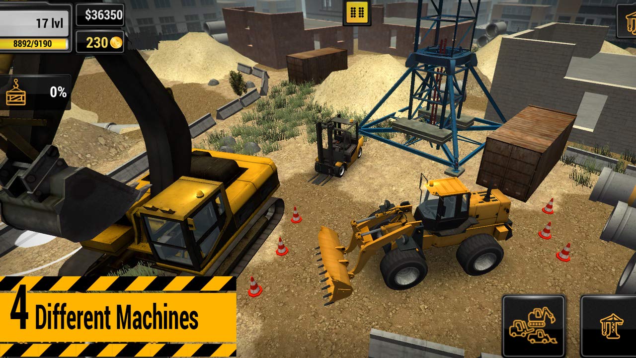 Nintendo Switch Construction Machinery Simulator - Realistic Heavy Equipment Game for Kids & Adults | Perfect for Family Fun & Construction Enthusiasts