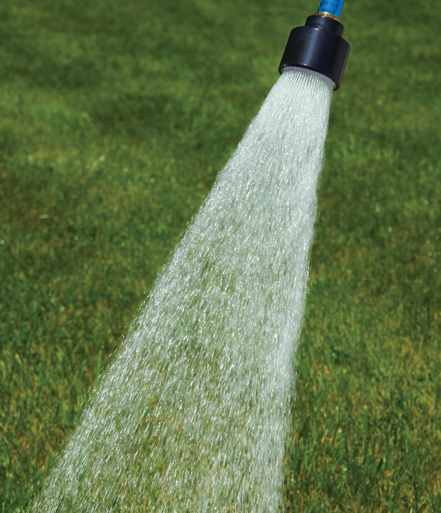 Dramm ColorMark Soft Rain Watering Spray Wand – 30 Inch Lightweight Garden Hose Nozzle with 8 Inch Foam Grip, Brass Shut-Off Valve – Perfect for Hanging Baskets, Potted Plants, Flower Beds, Shrubs & Seedlings – Indoor & Outdoor Gardening Tool