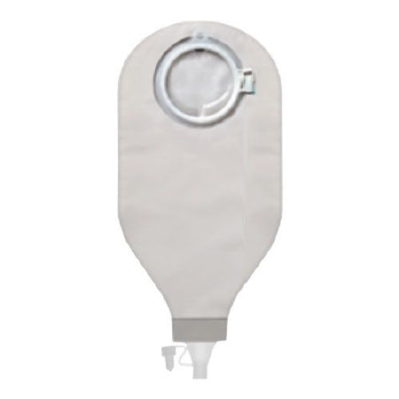 Coloplast Sensura Mio Click 2-Piece High Output Ostomy Pouch with Soft Opaque Outlet & Inspection Window - Red | Secure & Comfortable for Active Lifestyles