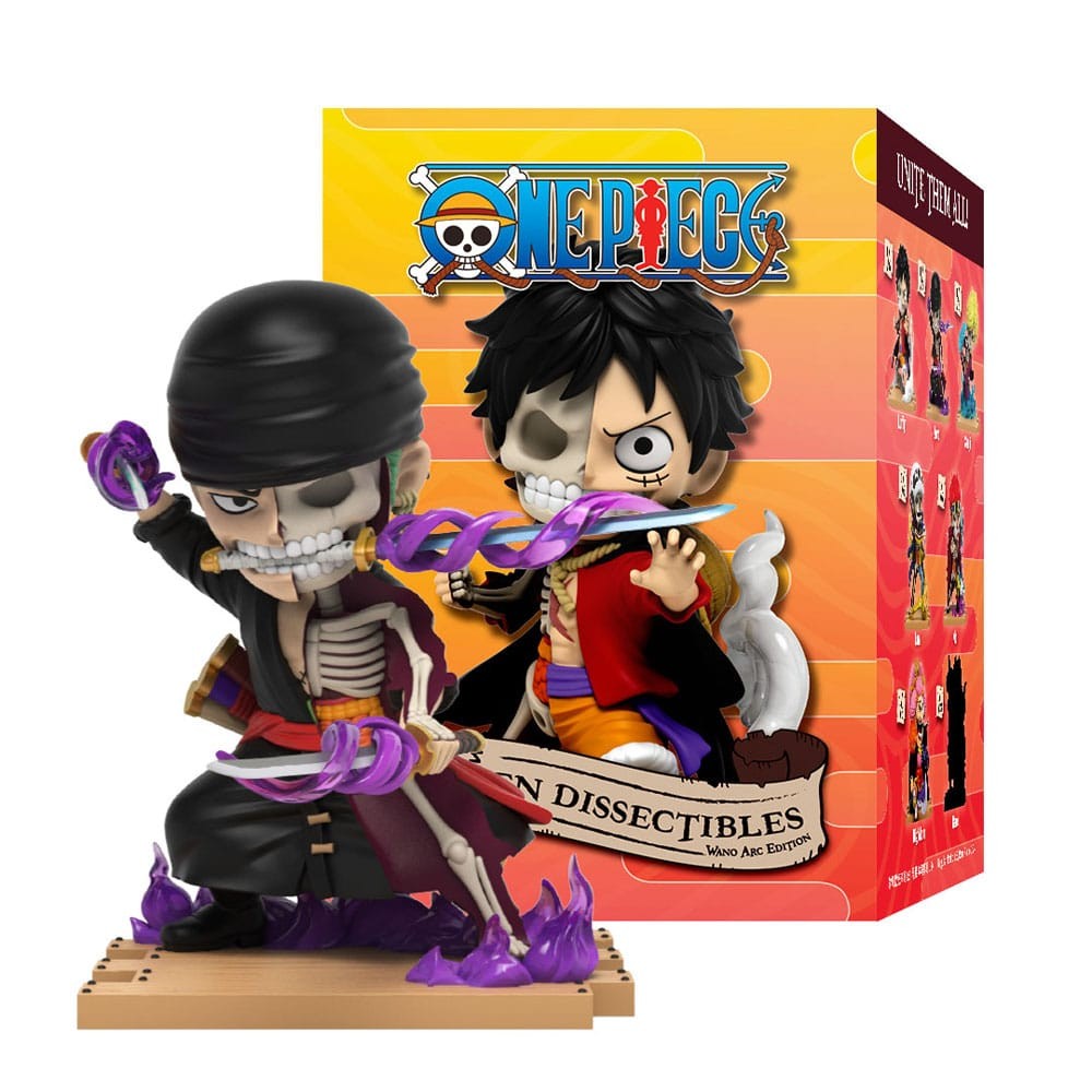 Freeny's Hidden Dissectibles One Piece Wano Arc Edition - Anime Collectible Figures for Display & Gifts | Perfect for Anime Fans, Home Decor, and Themed Parties