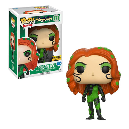 Funko Pop! Batman: Poison Ivy #171 Vinyl Figure - Collectible DC Comics Superhero Toy for Fans & Gifts - Perfect for Display, Decor, and Batman Collections