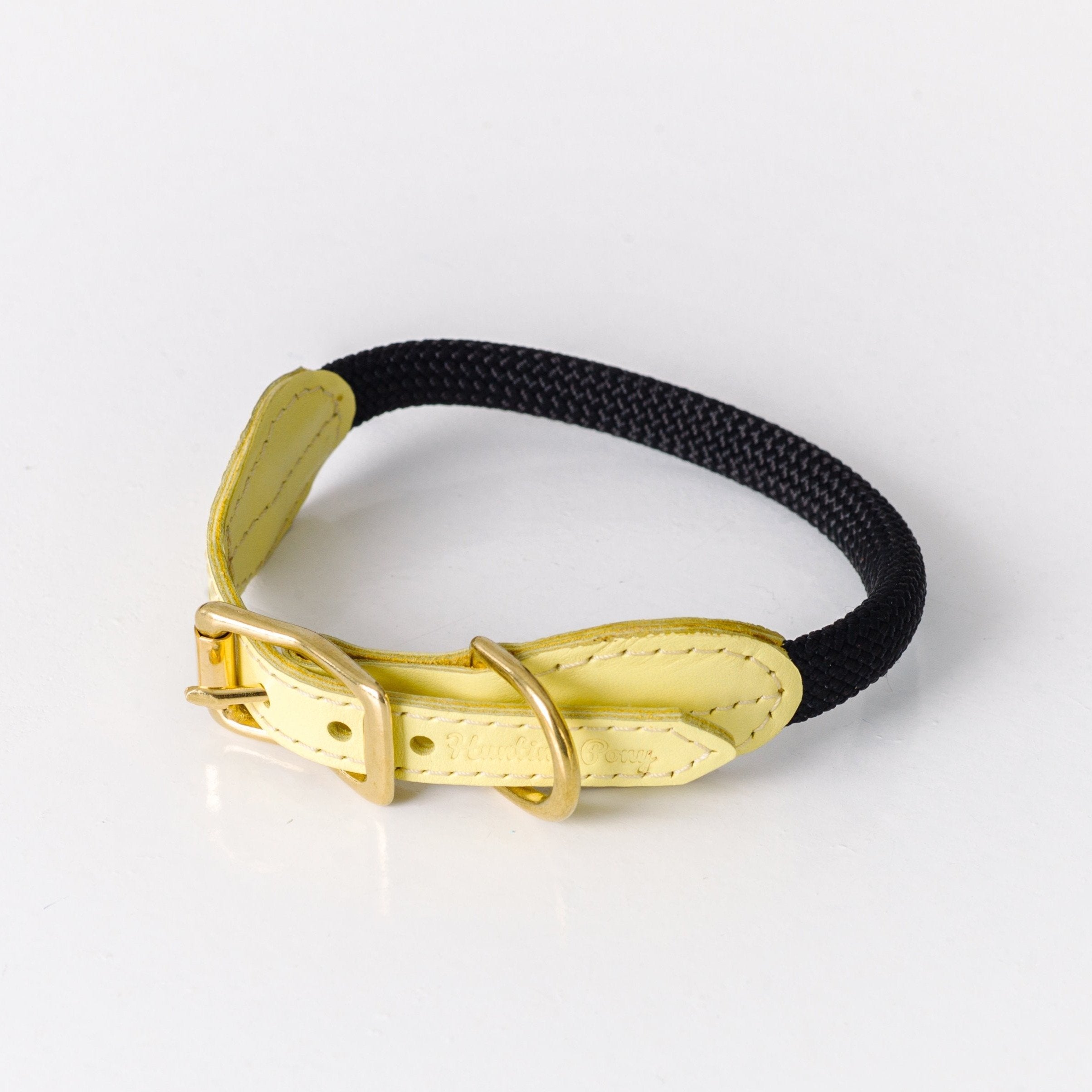 Premium Yellow Dog Collar for Small & Medium Dogs - Adjustable, Durable & Stylish Pet Accessory for Daily Walks, Training & Outdoor Adventures