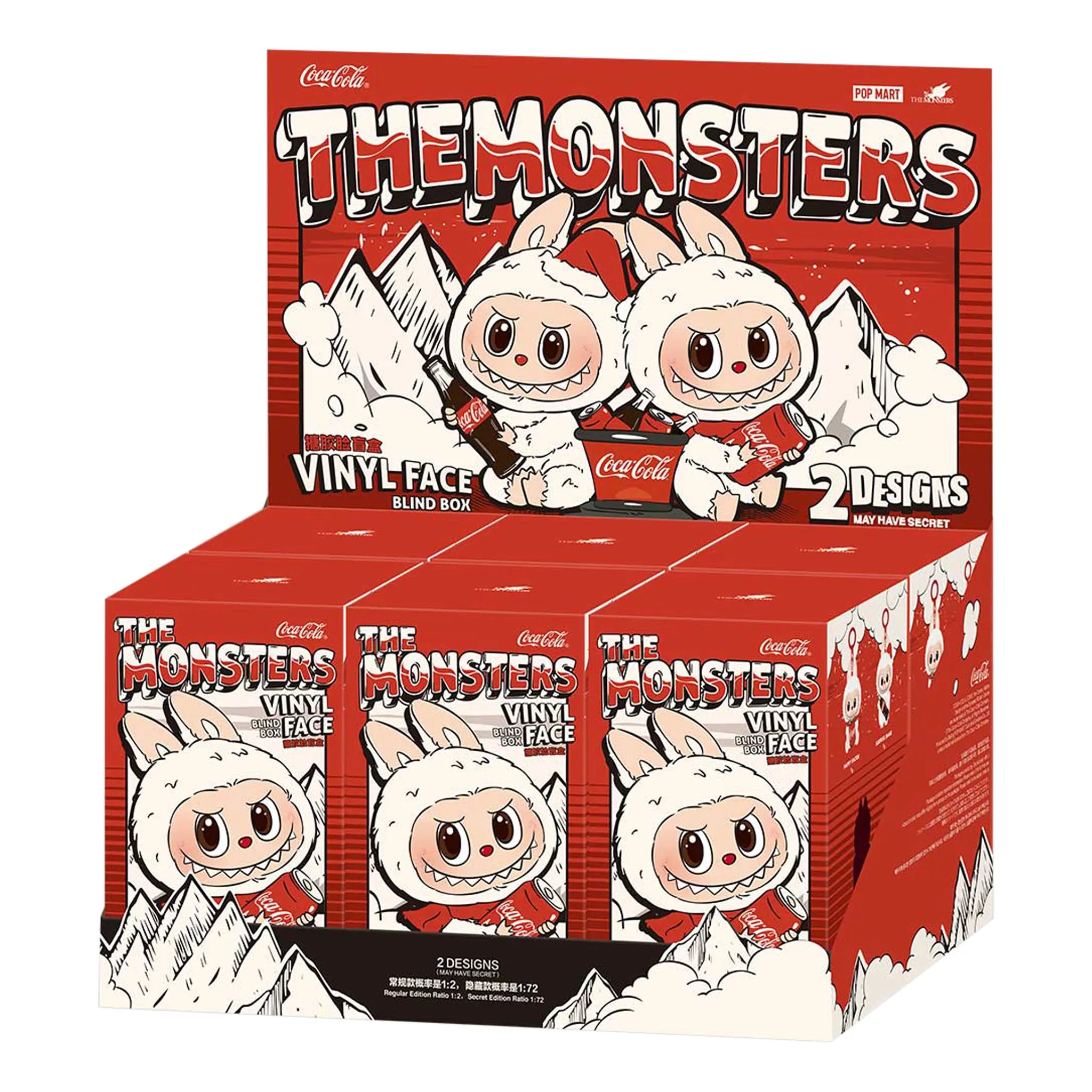 Pop Mart Labubu The Monsters Coca Cola Vinyl Figure Blind Box - Collectible Toy for Home Decor, Office Display & Gift Giving