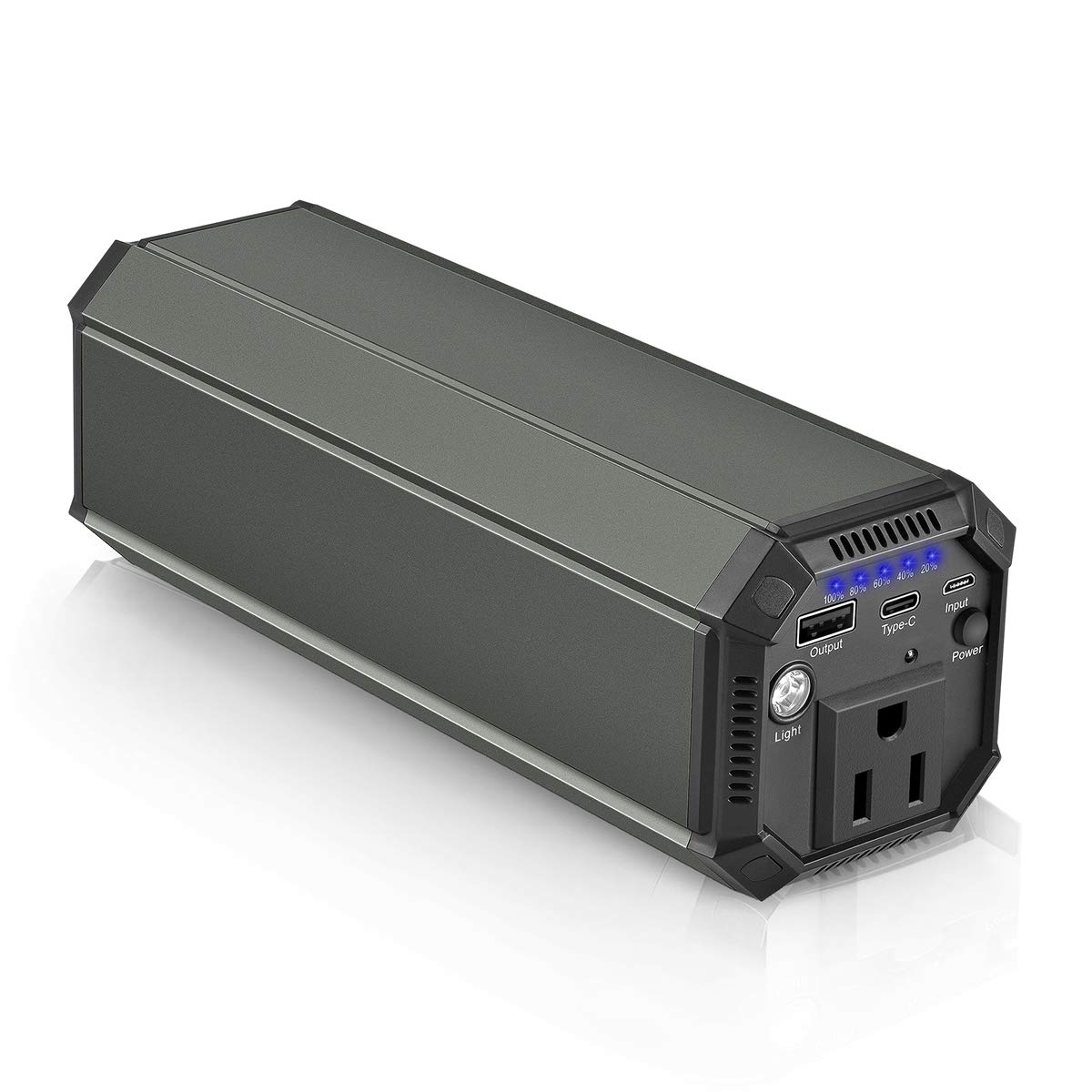 116Wh 100W Portable Laptop Power Bank - Universal AC Outlet External Battery Pack for MacBook, Dell, HP, Lenovo, ASUS, Acer, Samsung Notebooks - Perfect for Travel, Business Trips & Remote Work Charging