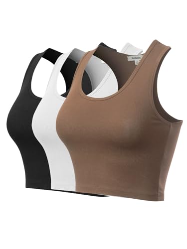 3pack - Black/White/Warm Mocha