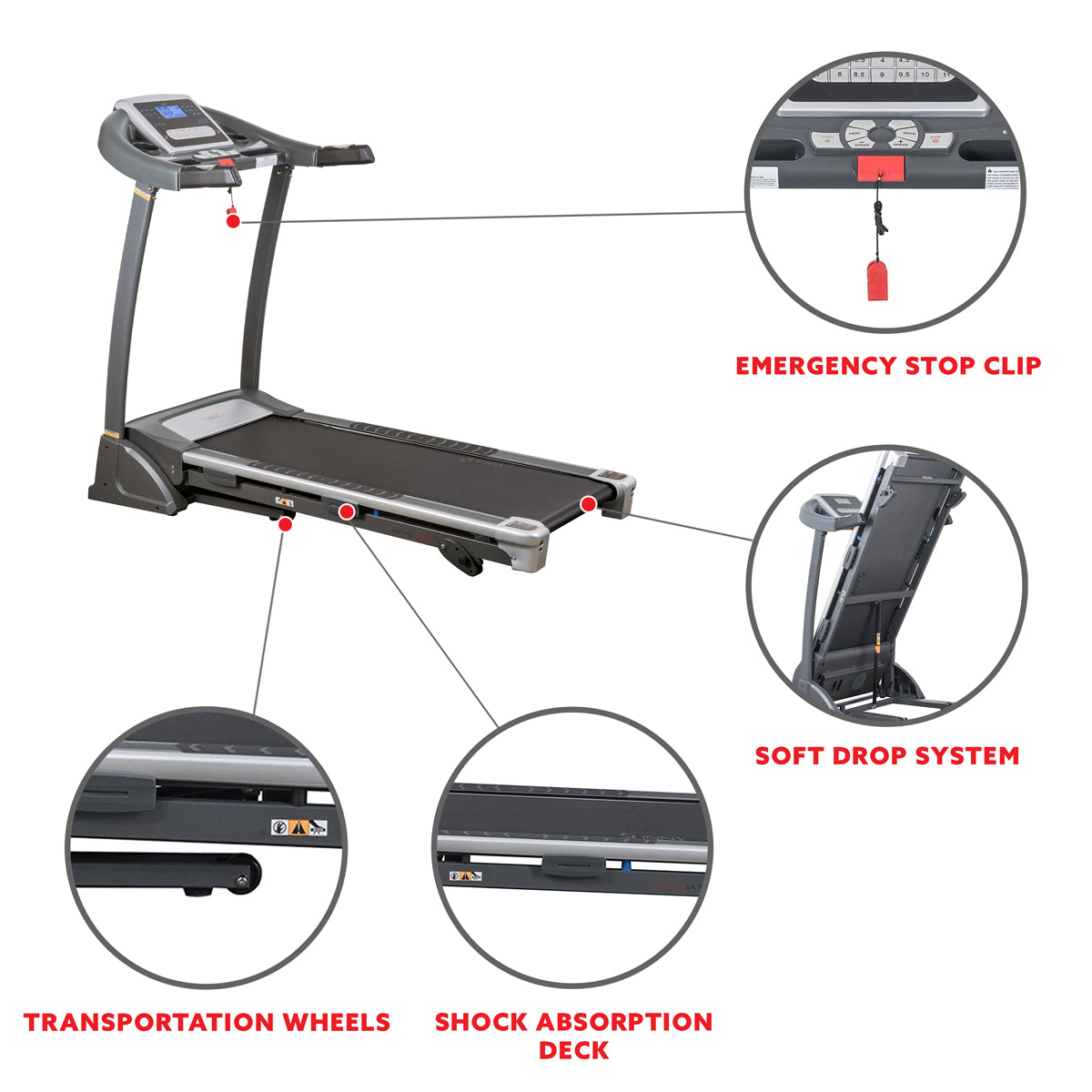 2.5HP Motorized Treadmill with 15 Built-in Workout Programs - Perfect for Home Gym, Cardio Training & Weight Loss
